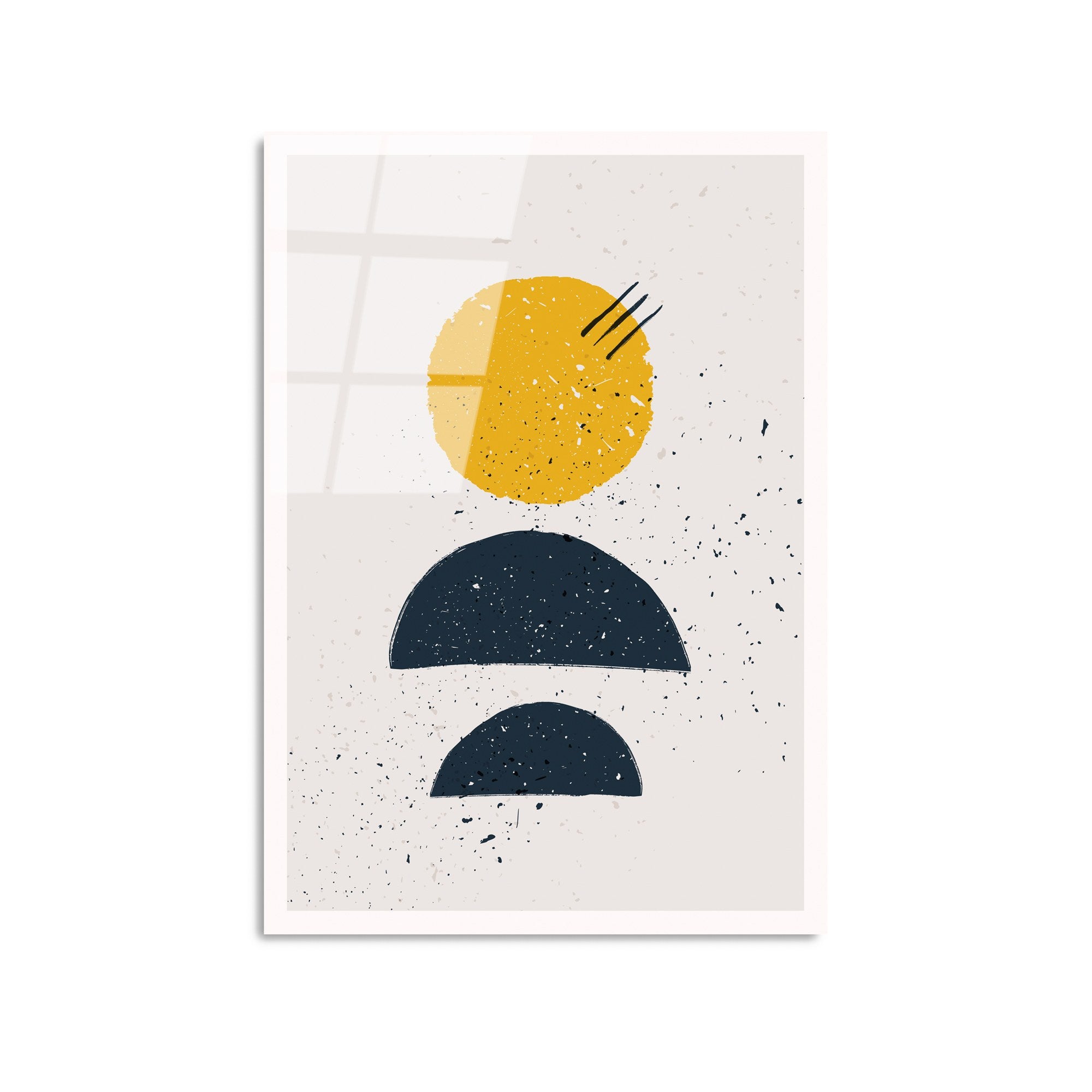 Quadro Decorativo em Vidro Temperado 4 mm Multicolor UV-931 - 45 x 65 cm