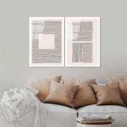 Pintura Decorativa em Vidro 100% Temperado UV-937 (2 Peças) – 45 x 65 cm – Multicolor – Espessura 4 mm