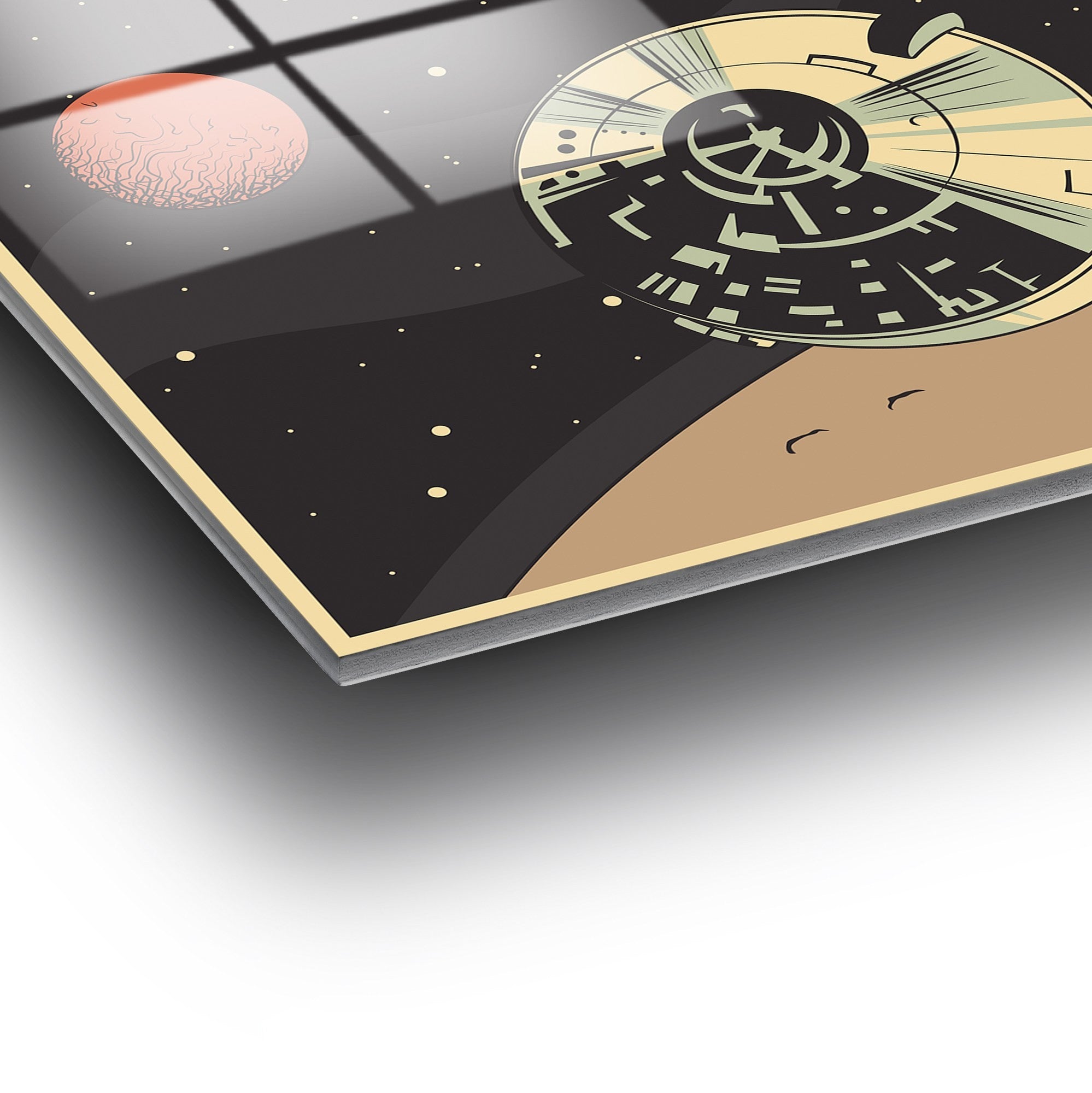 Quadro Decorativo em Vidro Temperado UV-955 (4 mm), Multicolor, 45 x 65 cm