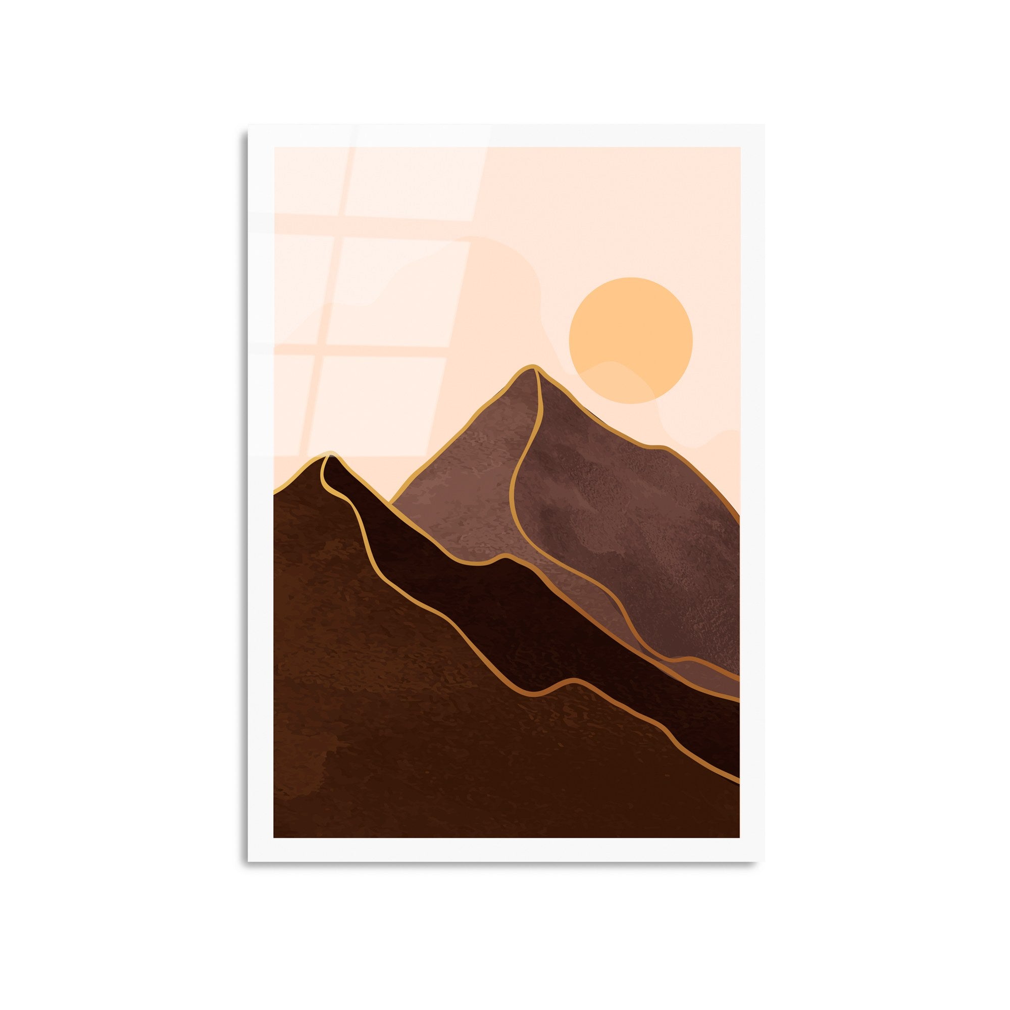 Quadro Decorativo em Vidro Temperado 45x65 cm (4 mm) Multicolor – UV-960