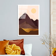 Quadro Decorativo em Vidro Temperado UV-961, Multicolor, 45 x 65 cm, 4 mm