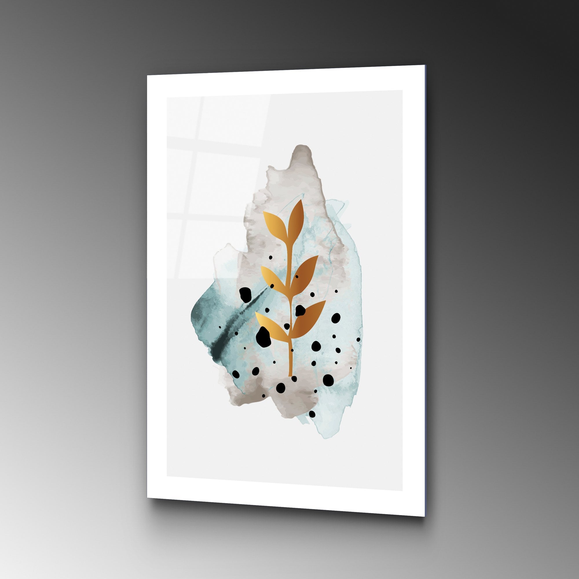 Quadro Decorativo em Vidro Temperado UV-964, Multicolor, 45 x 65 cm, 4 mm