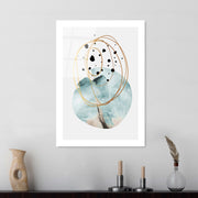 Quadro Decorativo em Vidro Temperado UV-965, Multicolor, 45 x 65 cm, 4 mm