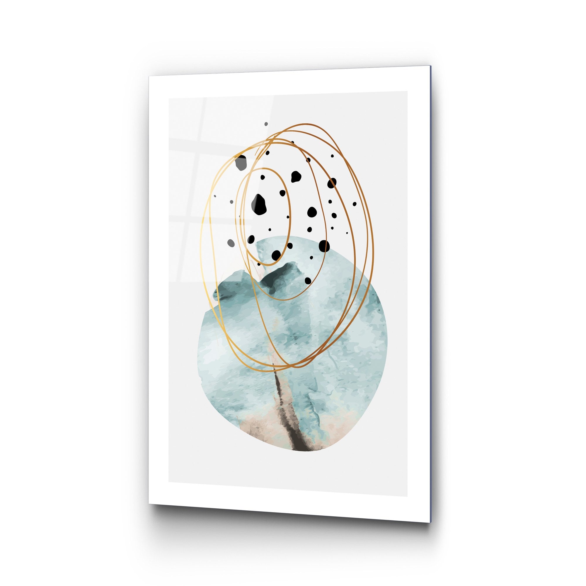 Quadro Decorativo em Vidro Temperado UV-965, Multicolor, 45 x 65 cm, 4 mm