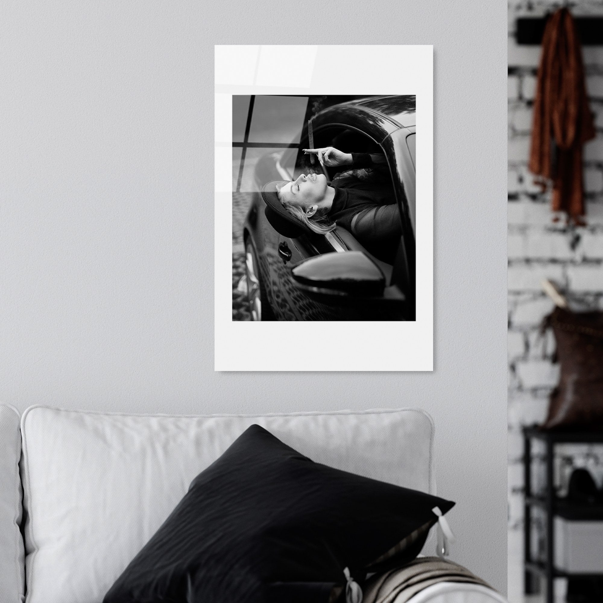 Quadro Decorativo em Vidro Temperado UV-971 (30 x 45 cm), Multicolor, 4 mm