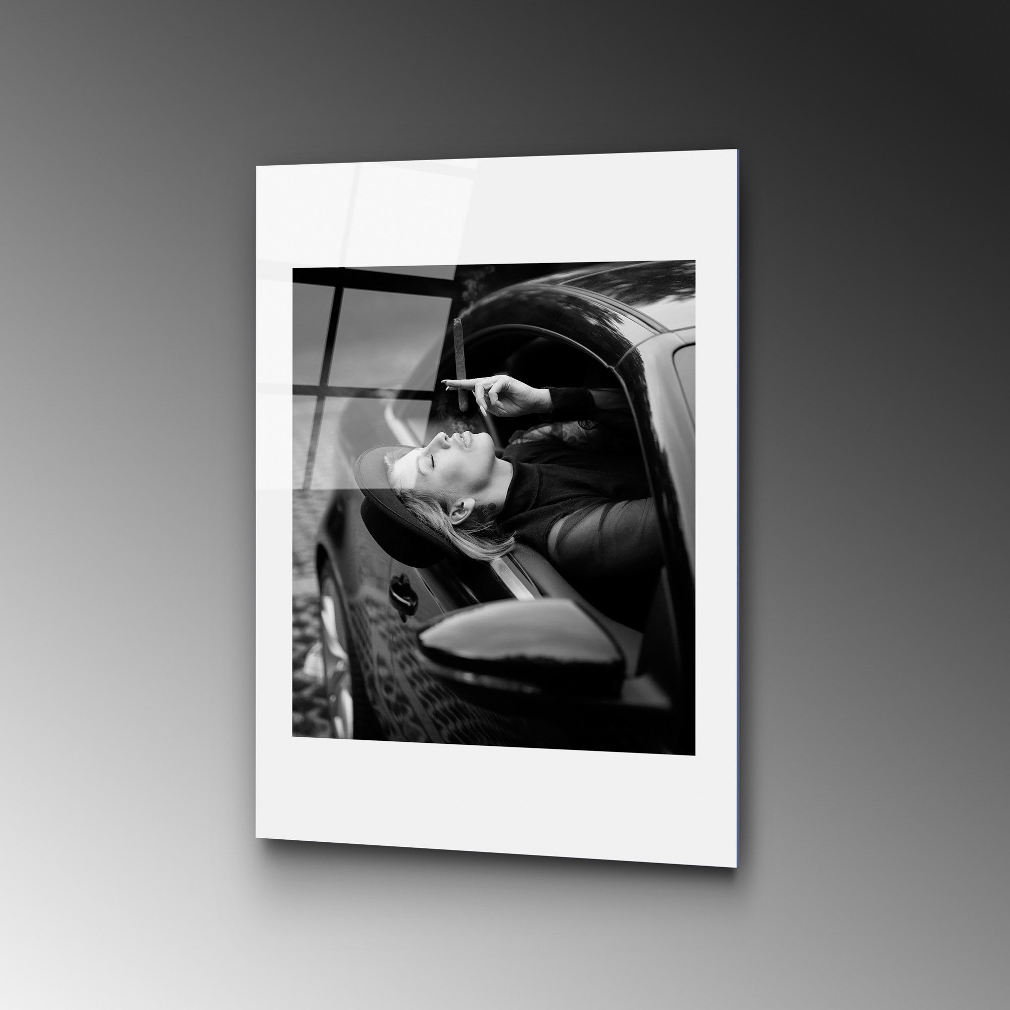 Quadro Decorativo em Vidro Temperado UV-971 (30 x 45 cm), Multicolor, 4 mm