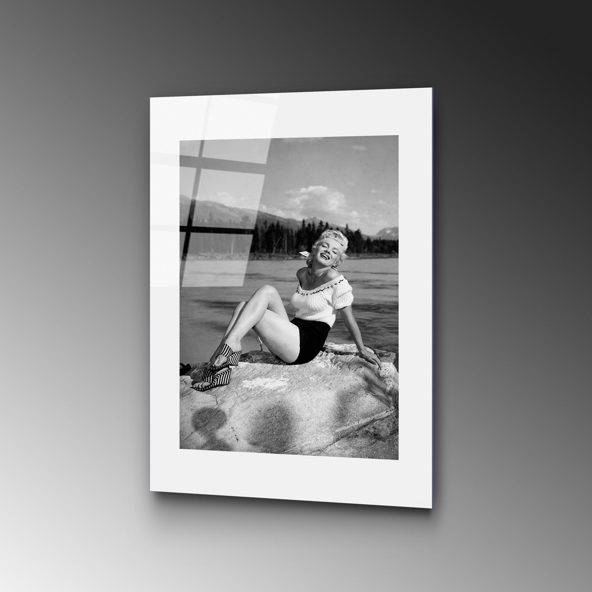 Quadro Decorativo em Vidro Temperado (4 mm) Multicolor 30x45 cm – UV-972