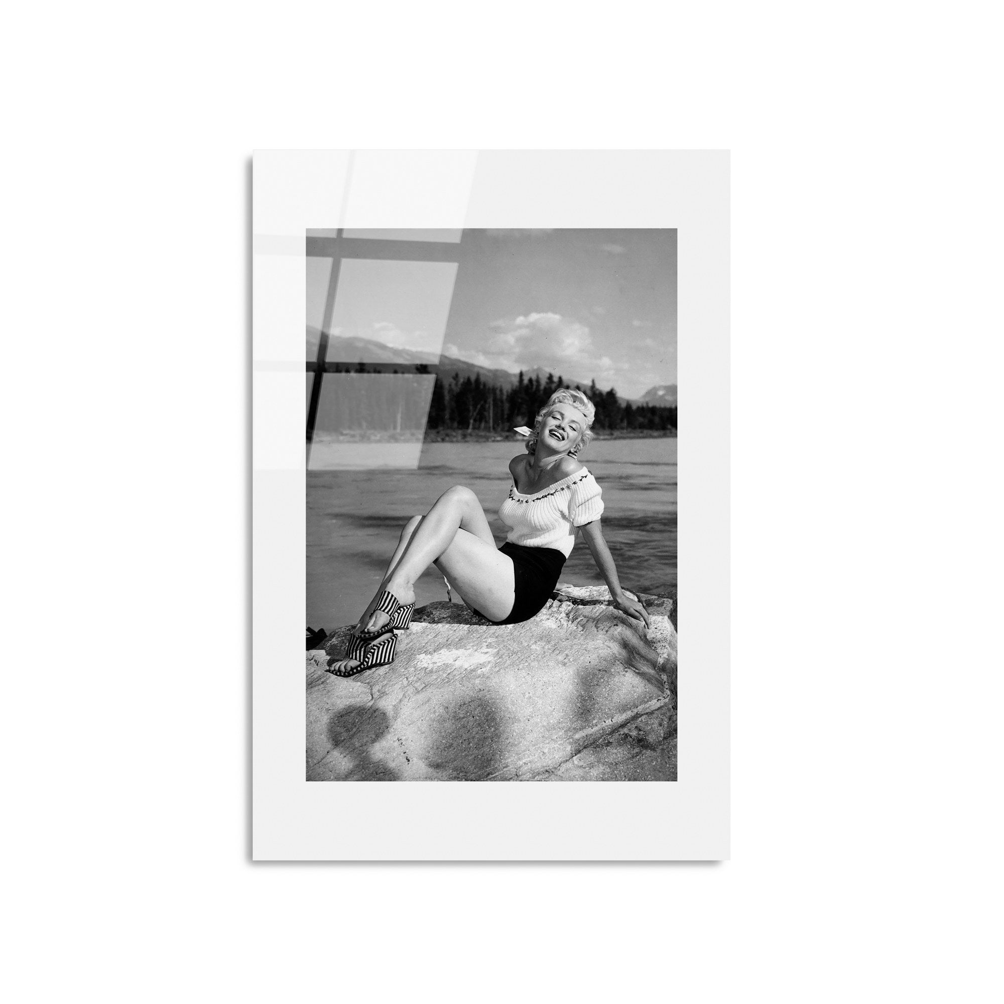 Quadro Decorativo em Vidro Temperado (4 mm) Multicolor 30x45 cm – UV-972