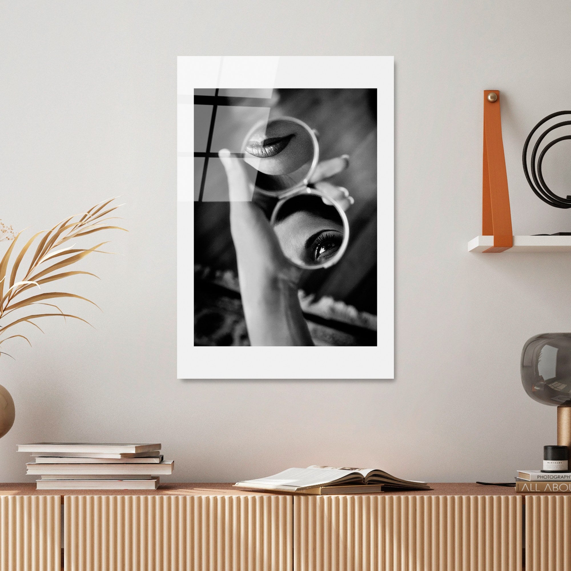 Quadro Decorativo em Vidro Temperado UV-978, Multicolor, 30 x 45 cm (4 mm)