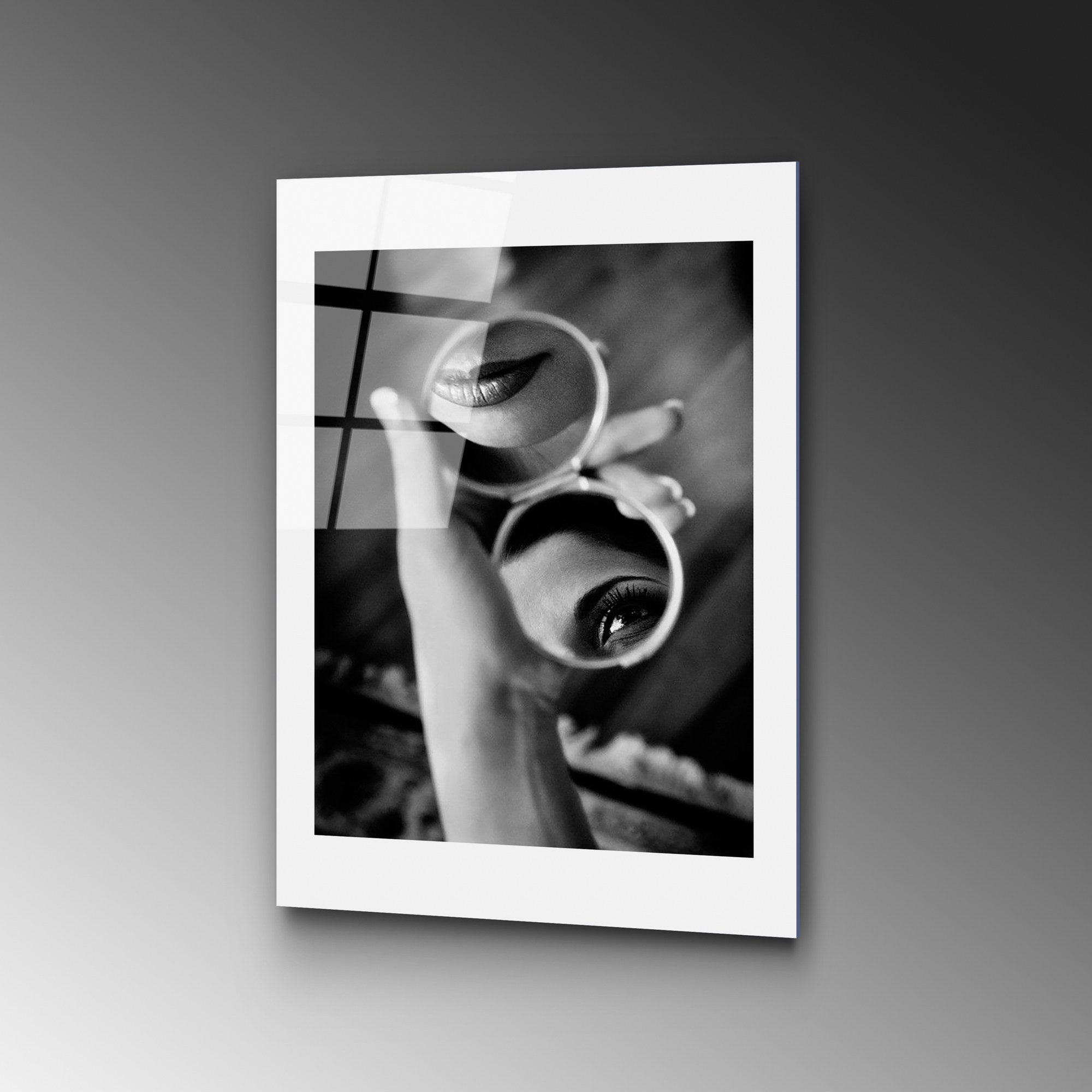 Quadro Decorativo em Vidro Temperado UV-978, Multicolor, 30 x 45 cm (4 mm)