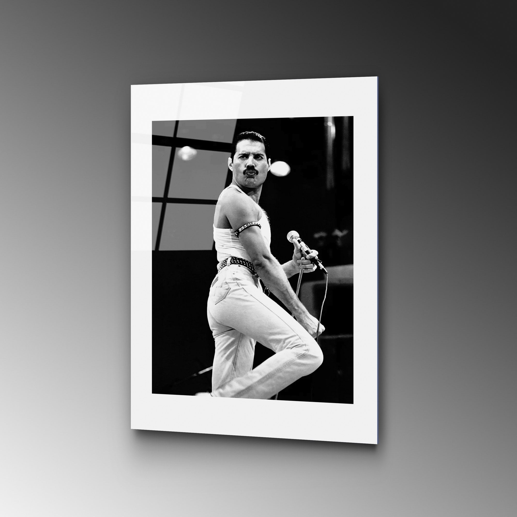 Quadro Decorativo em Vidro Temperado UV-979, Multicolorido, 30 x 45 cm (4 mm)