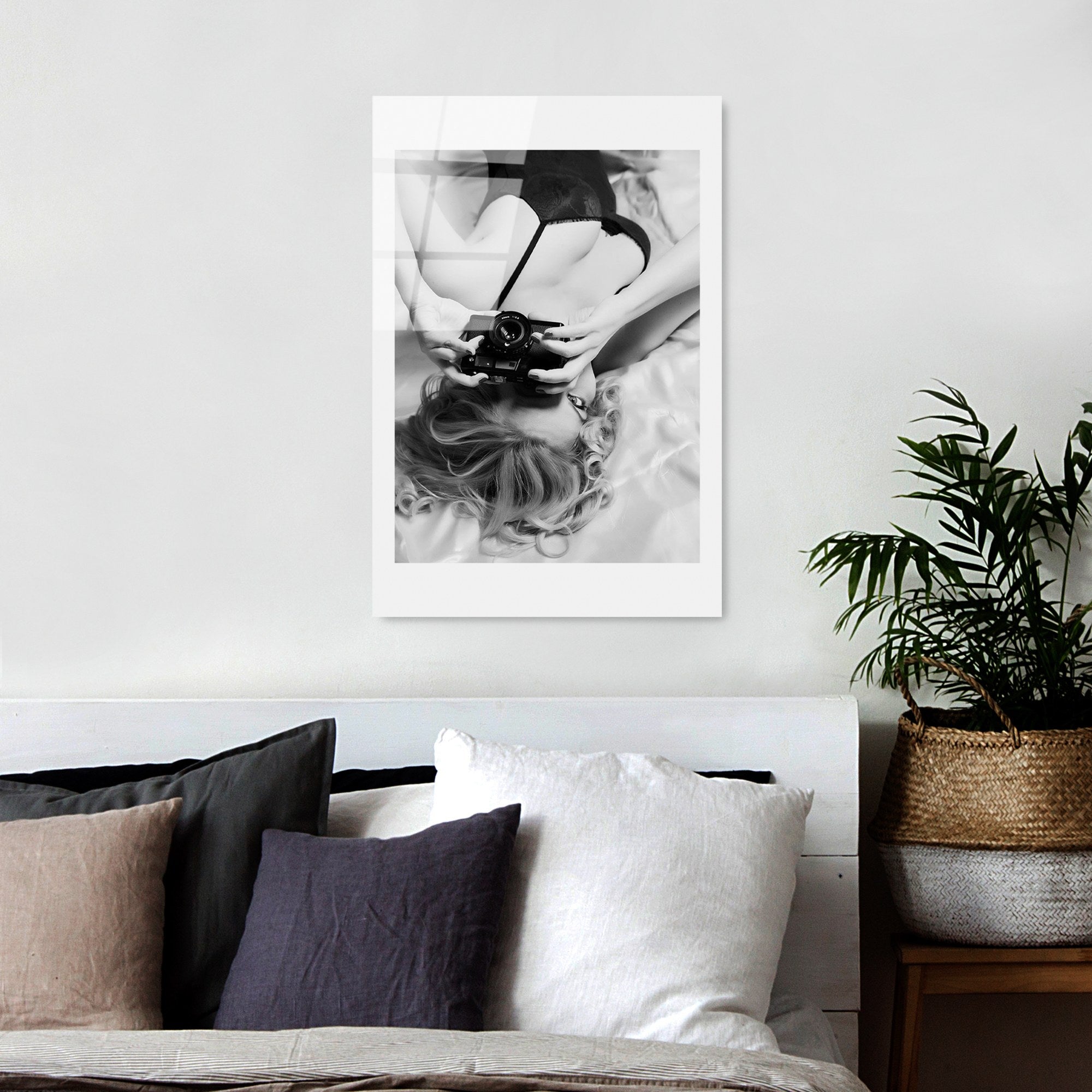 Quadro Decorativo em Vidro Temperado UV-980, Multicolor, 30 x 45 cm (4 mm)