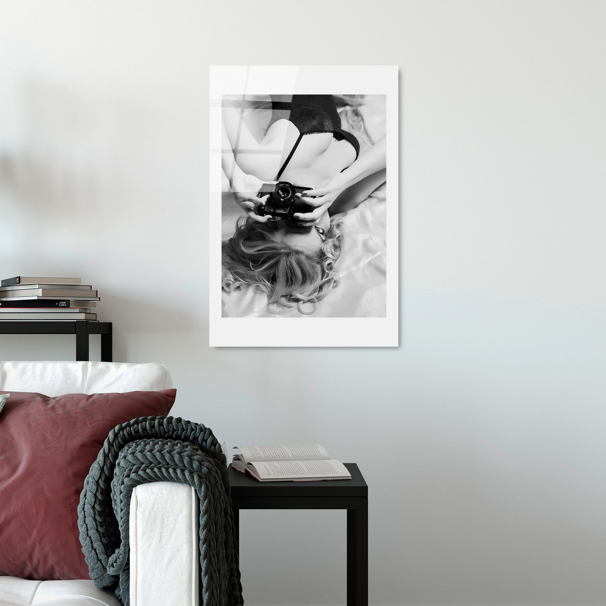 Quadro Decorativo em Vidro Temperado UV-980, Multicolor, 30 x 45 cm (4 mm)