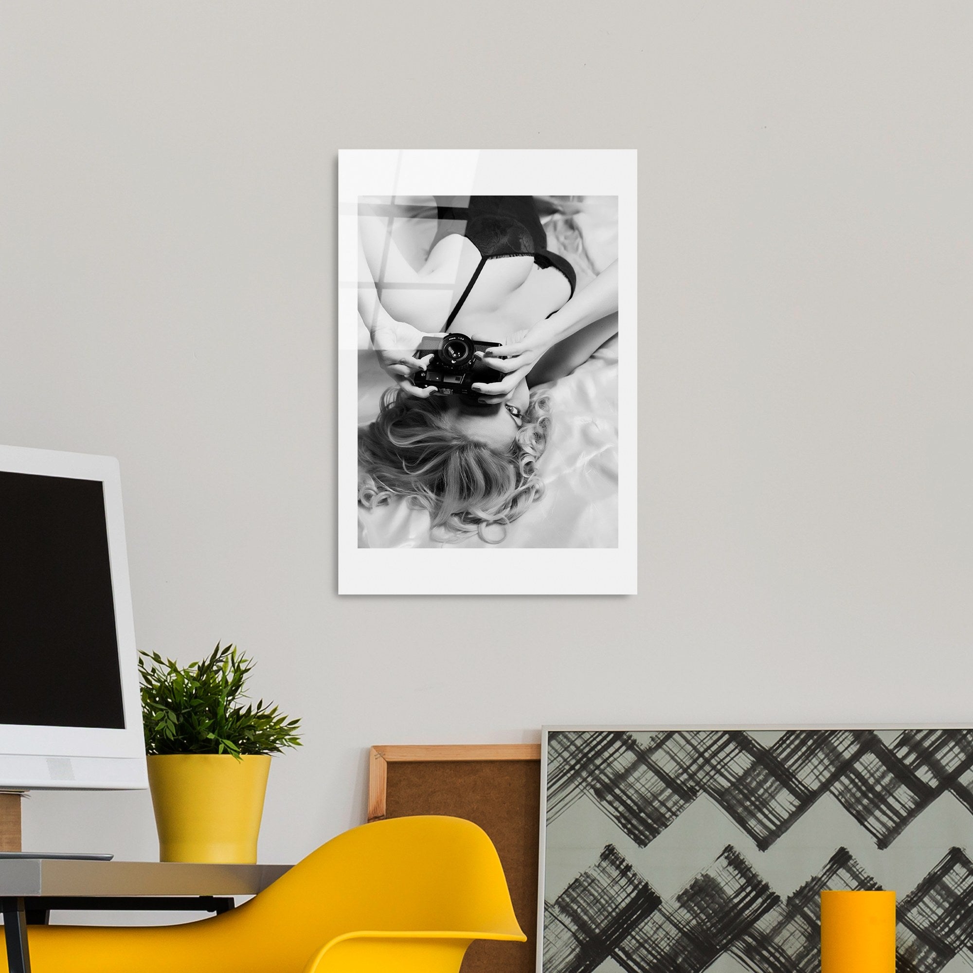 Quadro Decorativo em Vidro Temperado UV-980, Multicolor, 30 x 45 cm (4 mm)