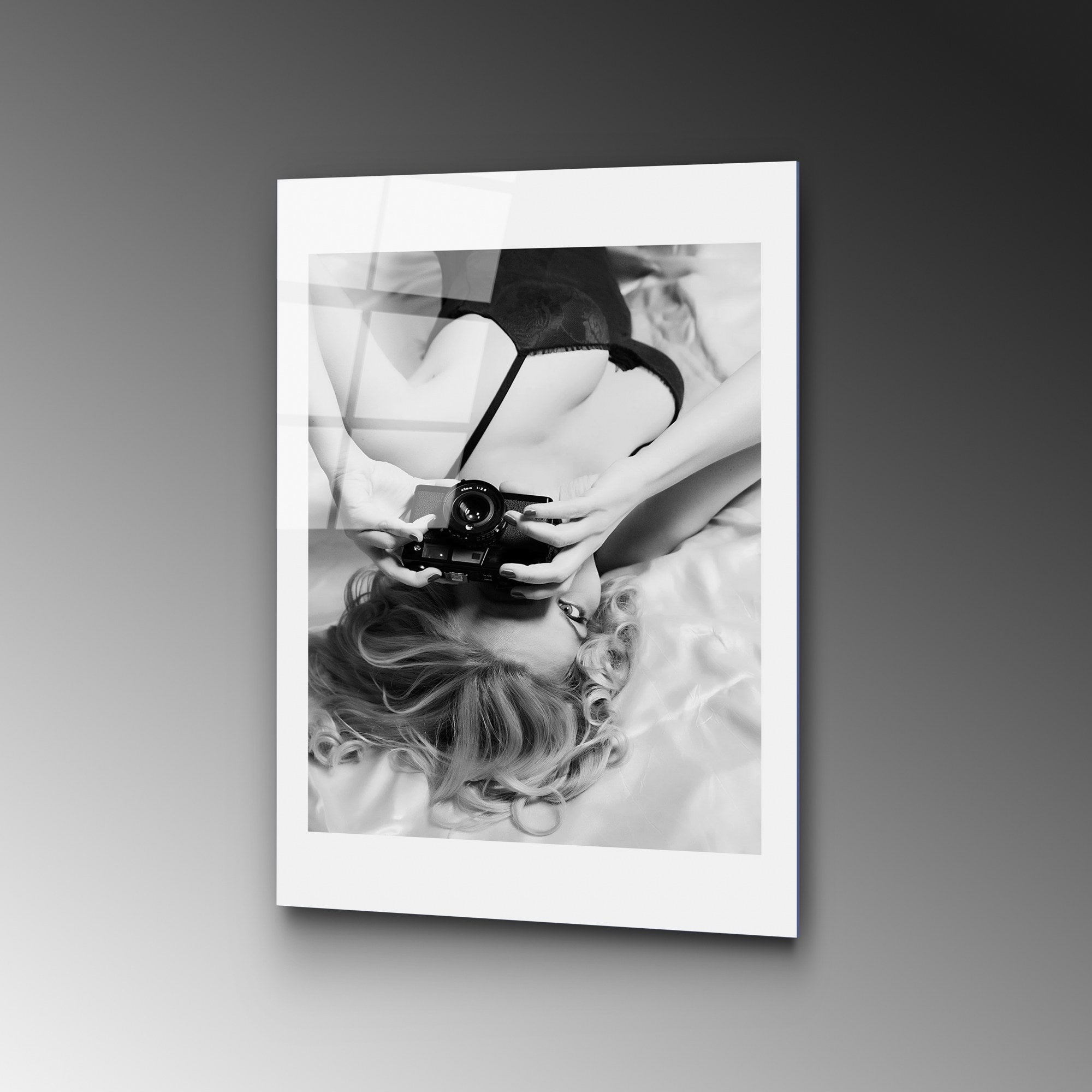 Quadro Decorativo em Vidro Temperado UV-980, Multicolor, 30 x 45 cm (4 mm)