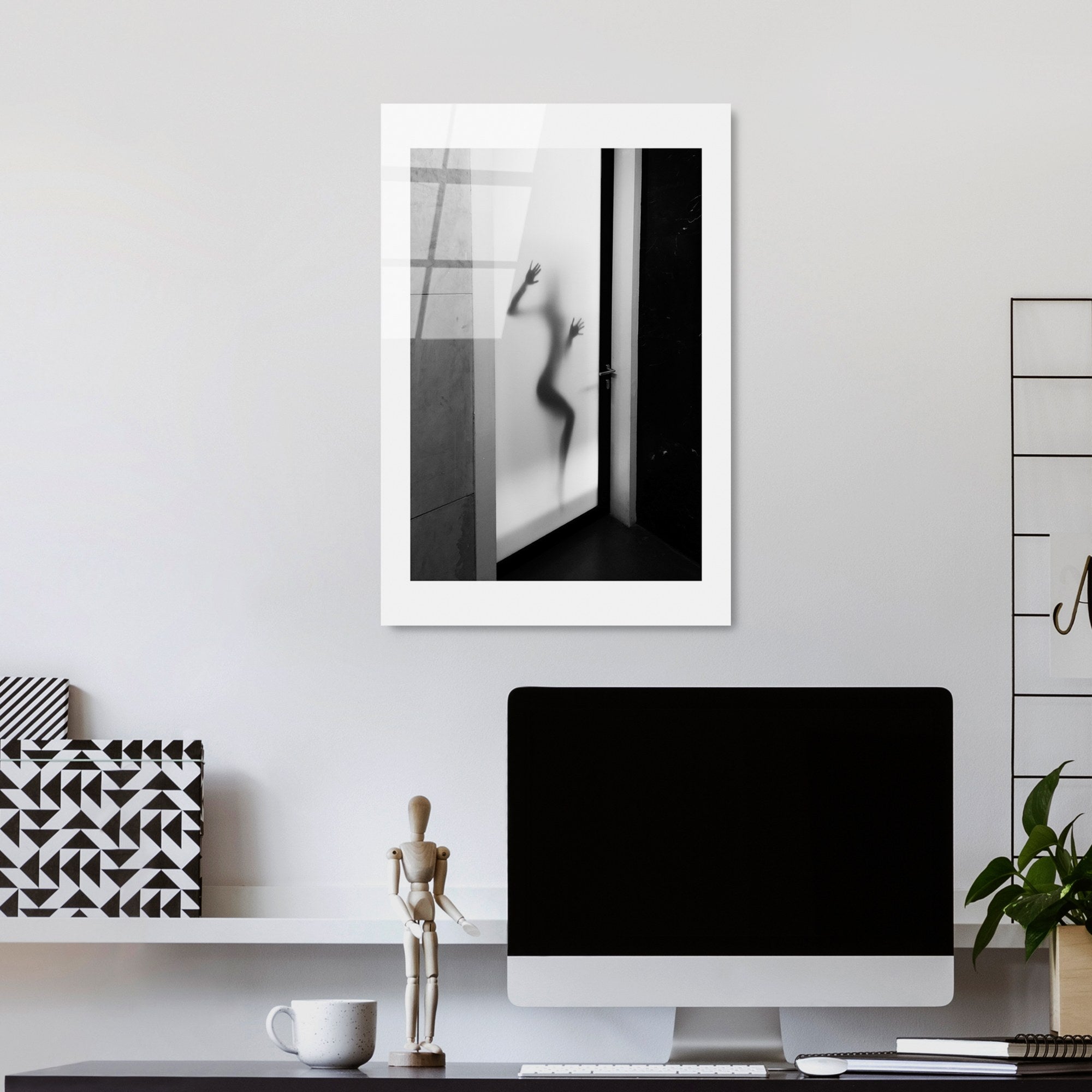 Quadro Decorativo em Vidro Temperado UV-982, 30 x 45 cm, Multicolor, vidro 100% temperado 4 mm