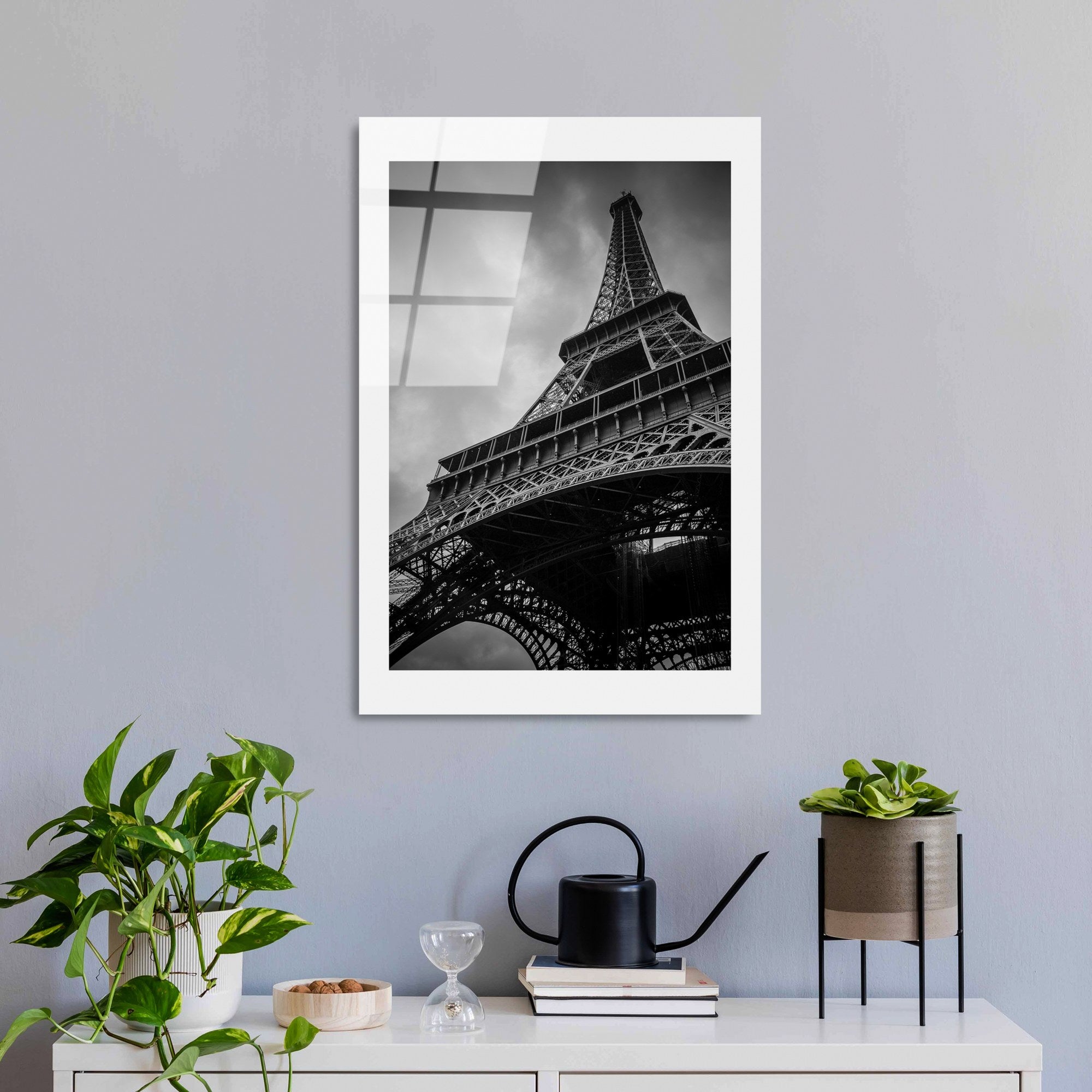 Quadro Decorativo em Vidro Temperado 4 mm UV-983, 30 x 45 cm, Multicolorido