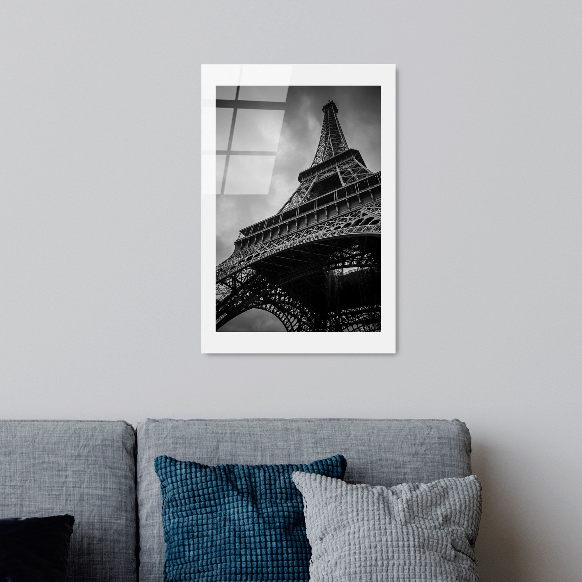 Quadro Decorativo em Vidro Temperado 4 mm UV-983, 30 x 45 cm, Multicolorido