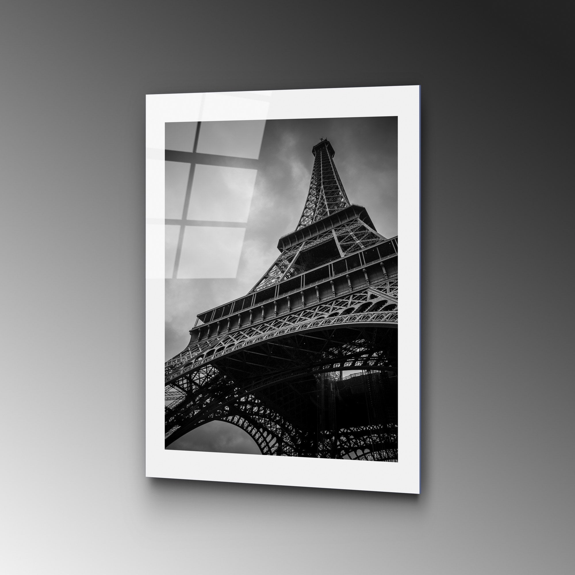 Quadro Decorativo em Vidro Temperado 4 mm UV-983, 30 x 45 cm, Multicolorido