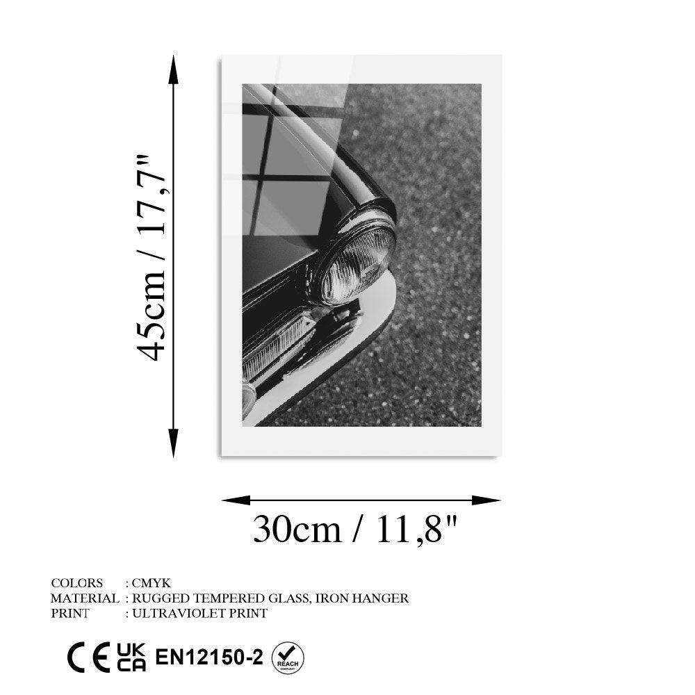 Quadro Decorativo em Vidro Temperado Multicolor UV-984 — 30 x 45 cm, 4 mm