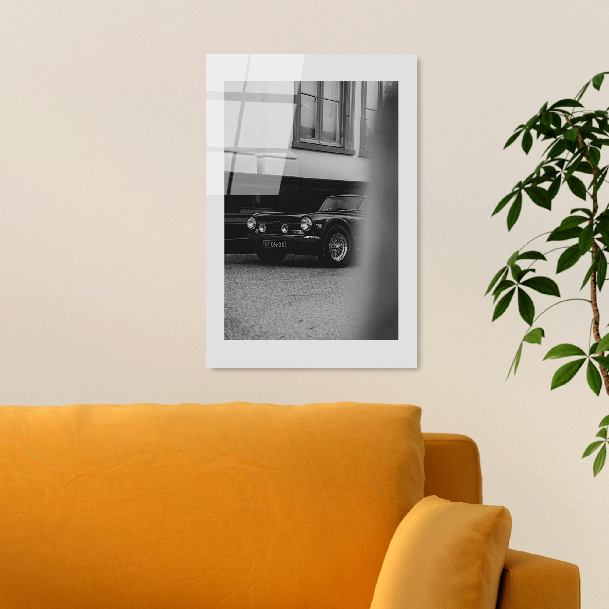 Quadro Decorativo em Vidro Temperado UV-985 — 30 x 45 cm, Multicolor, 4 mm