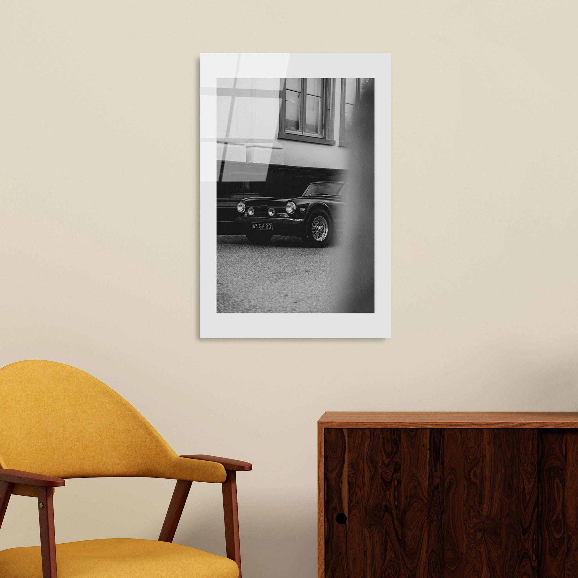 Quadro Decorativo em Vidro Temperado UV-985 — 30 x 45 cm, Multicolor, 4 mm