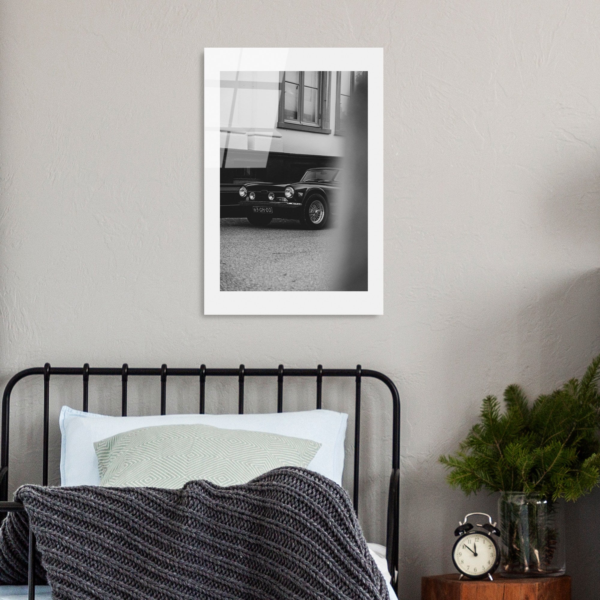 Quadro Decorativo em Vidro Temperado UV-985 — 30 x 45 cm, Multicolor, 4 mm