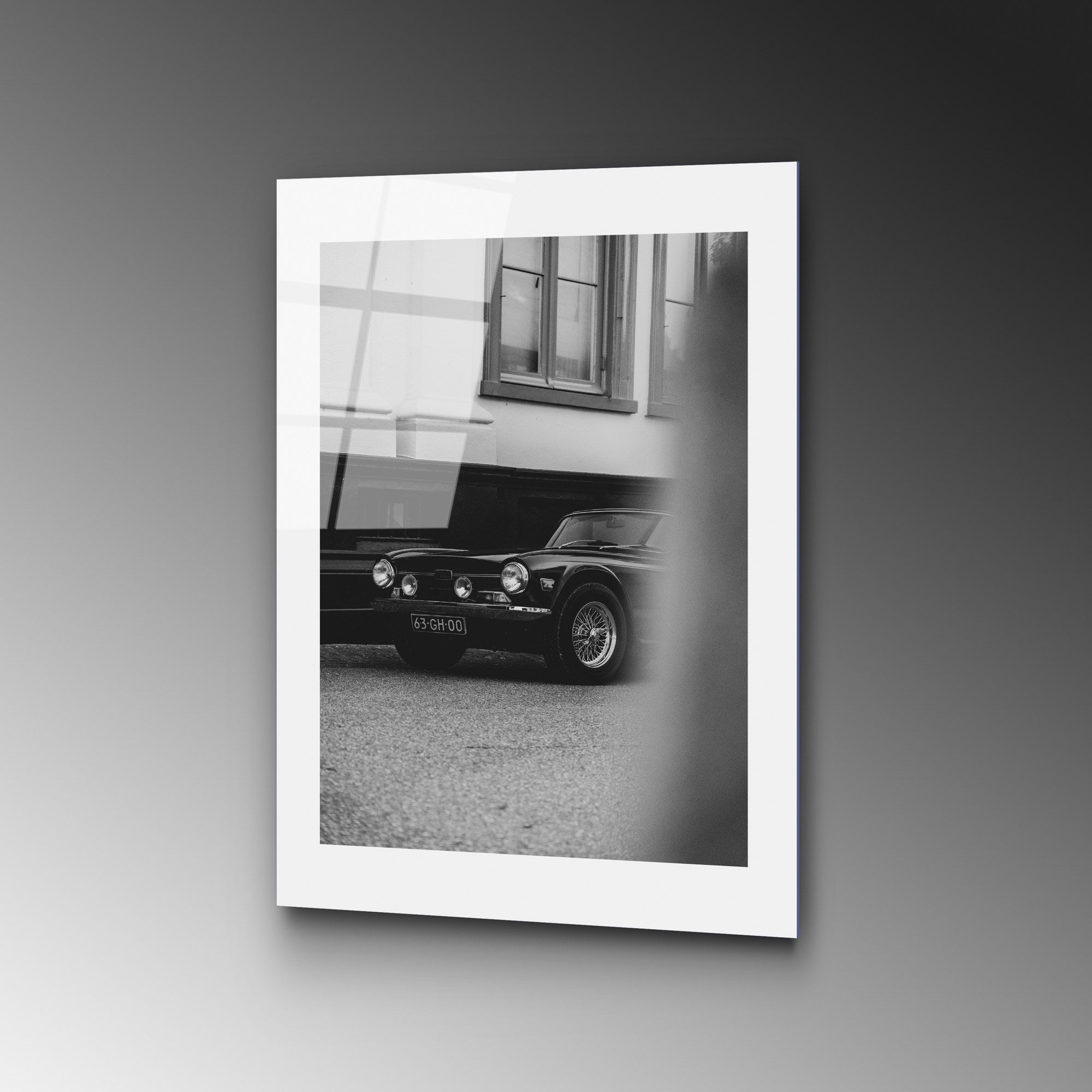 Quadro Decorativo em Vidro Temperado UV-985 — 30 x 45 cm, Multicolor, 4 mm