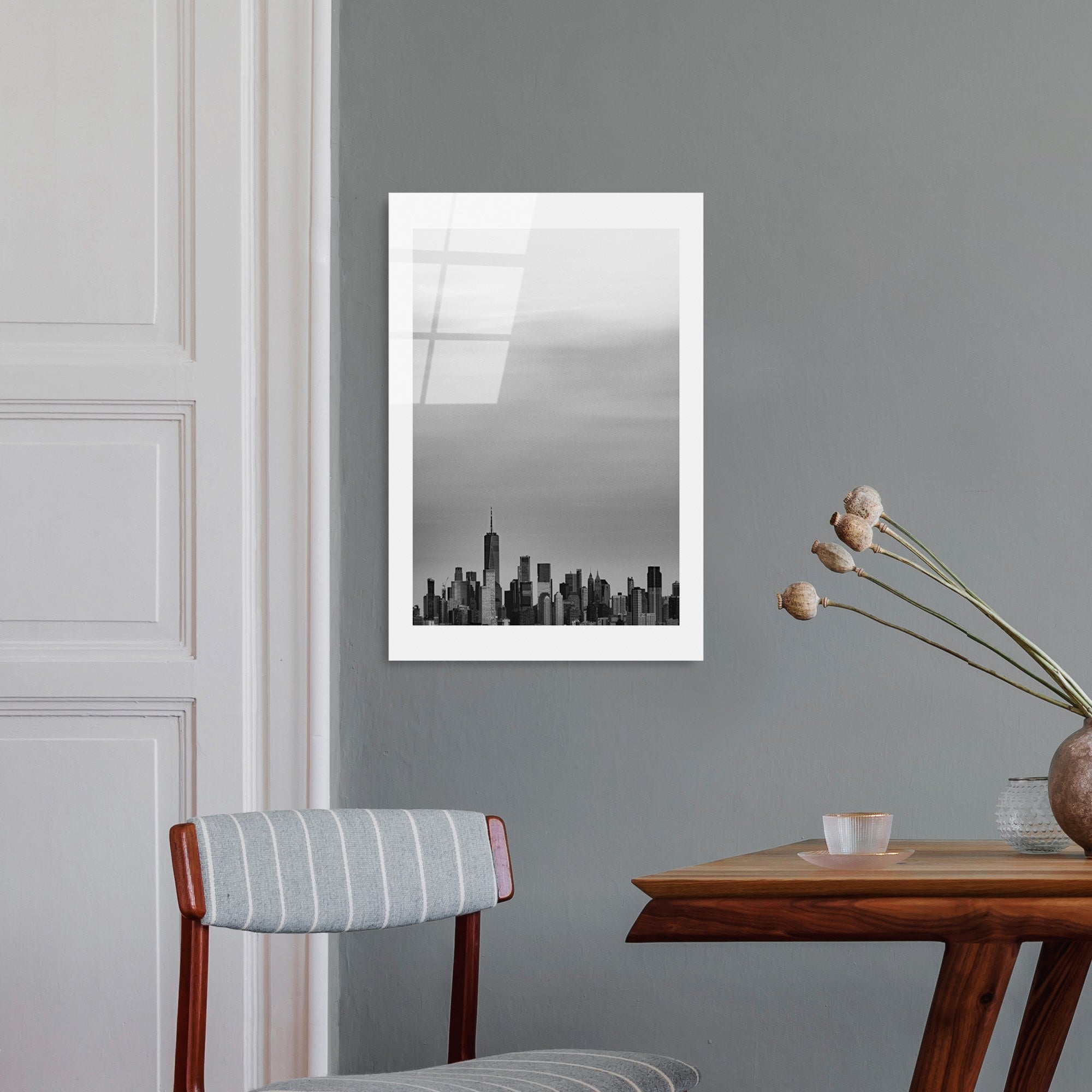 Quadro Decorativo em Vidro Temperado Multicolor UV-986, 30 x 45 cm, 4 mm