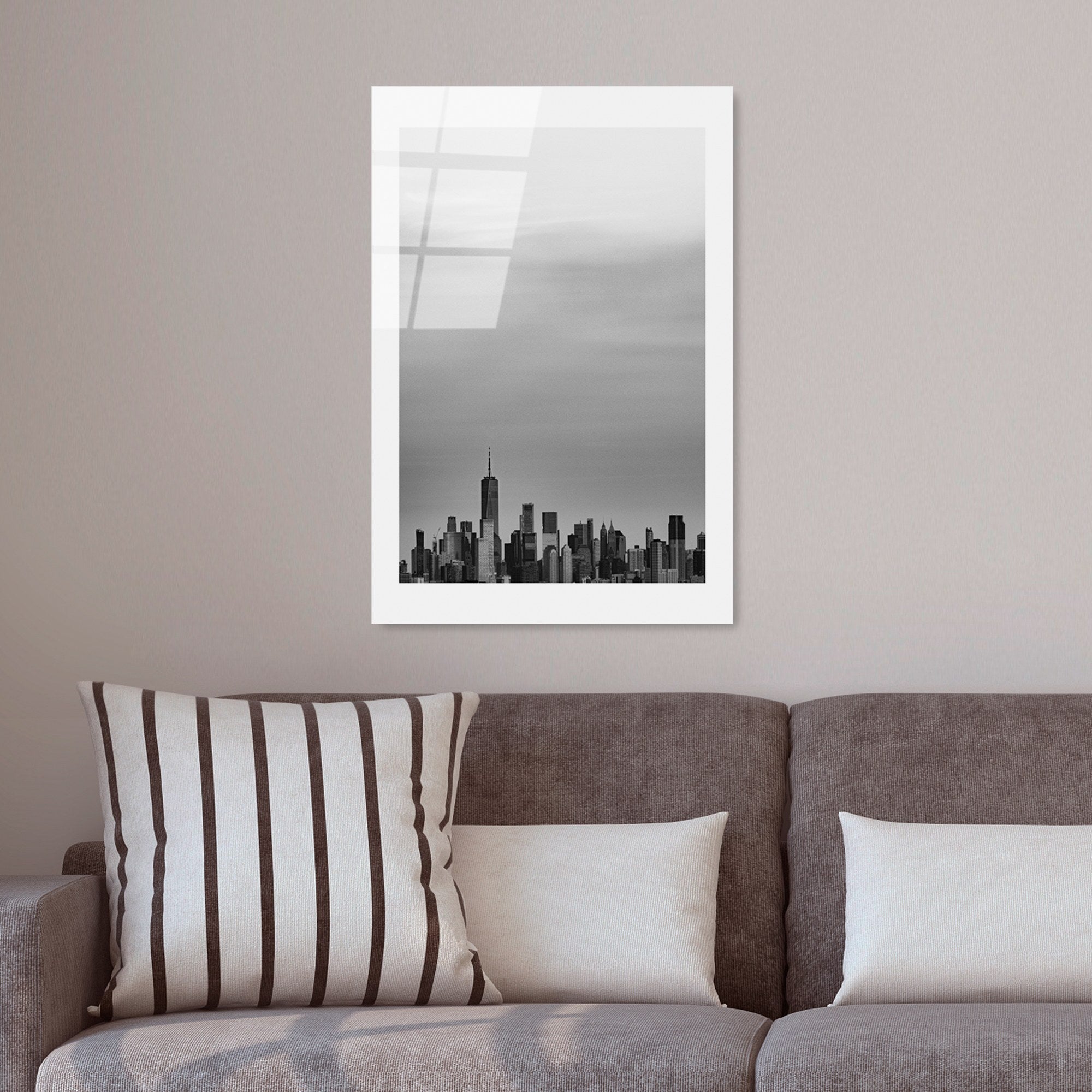 Quadro Decorativo em Vidro Temperado Multicolor UV-986, 30 x 45 cm, 4 mm