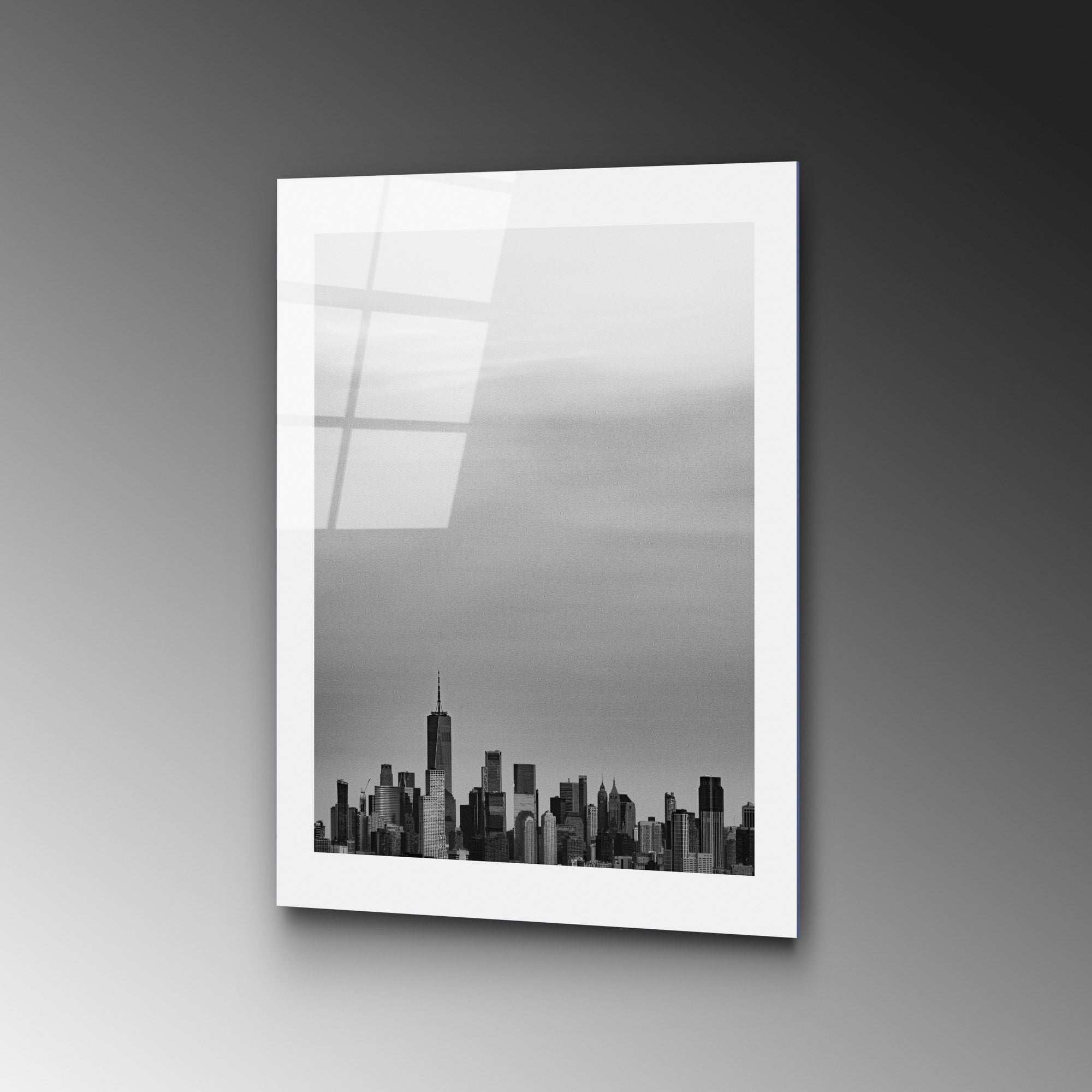 Quadro Decorativo em Vidro Temperado Multicolor UV-986, 30 x 45 cm, 4 mm