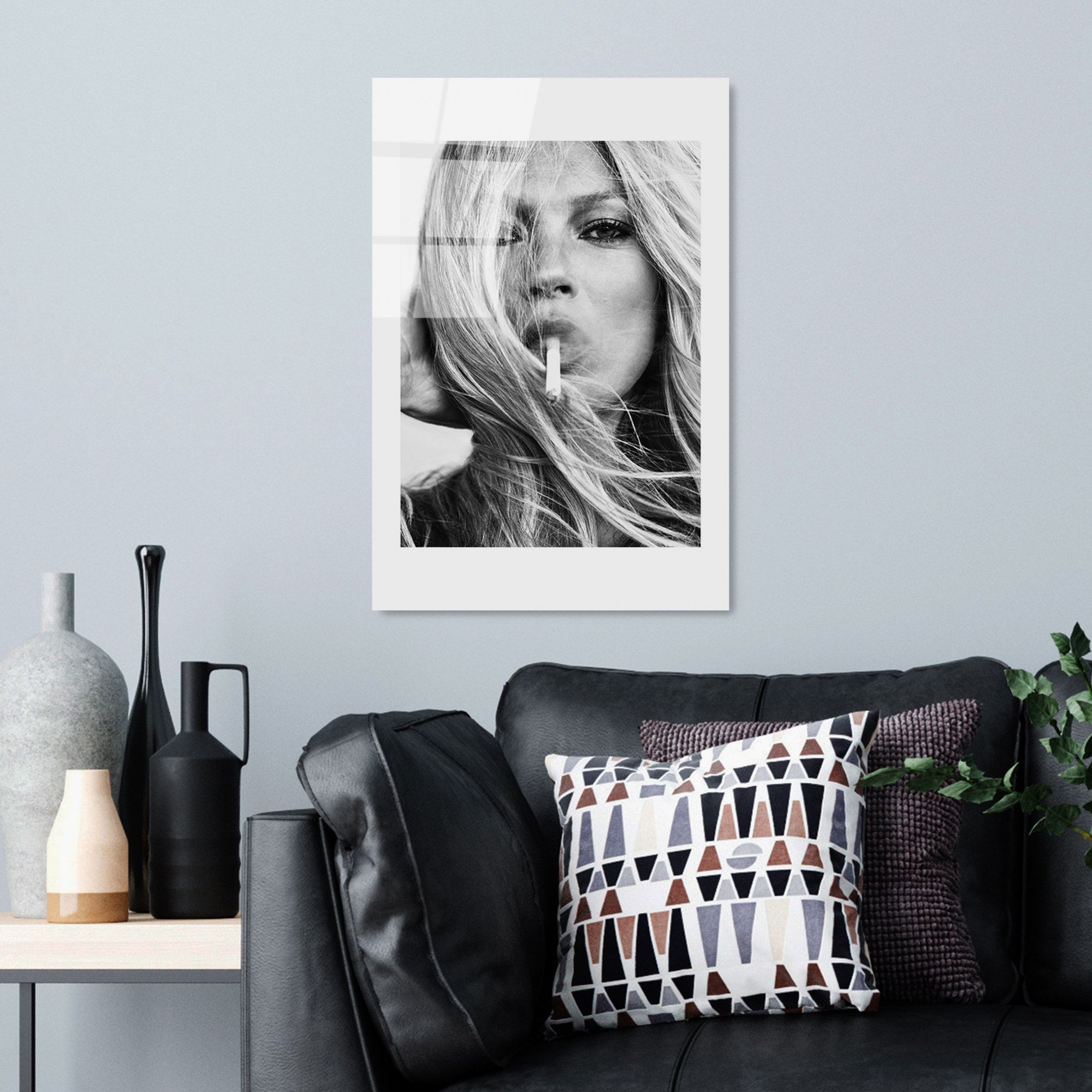 Quadro Decorativo em Vidro Temperado UV-987, Multicolor, 30 x 45 cm (4 mm)