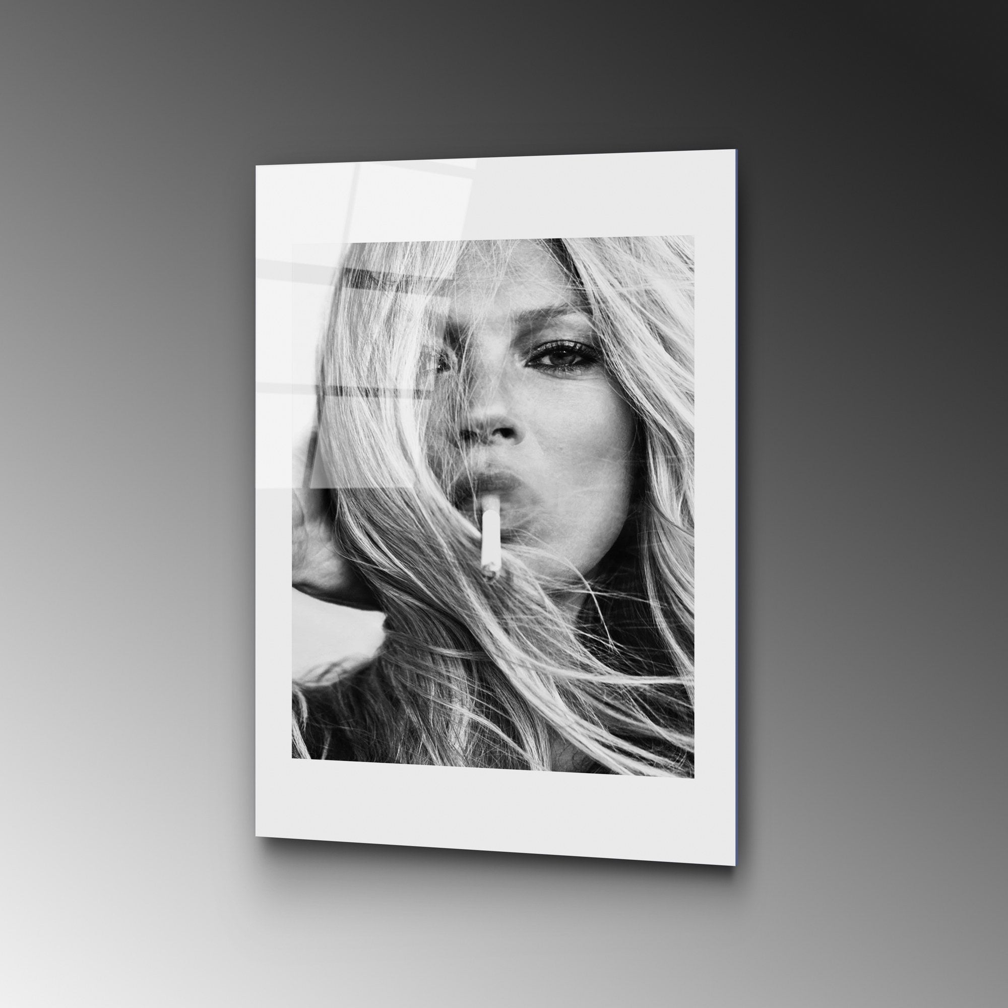 Quadro Decorativo em Vidro Temperado UV-987, Multicolor, 30 x 45 cm (4 mm)