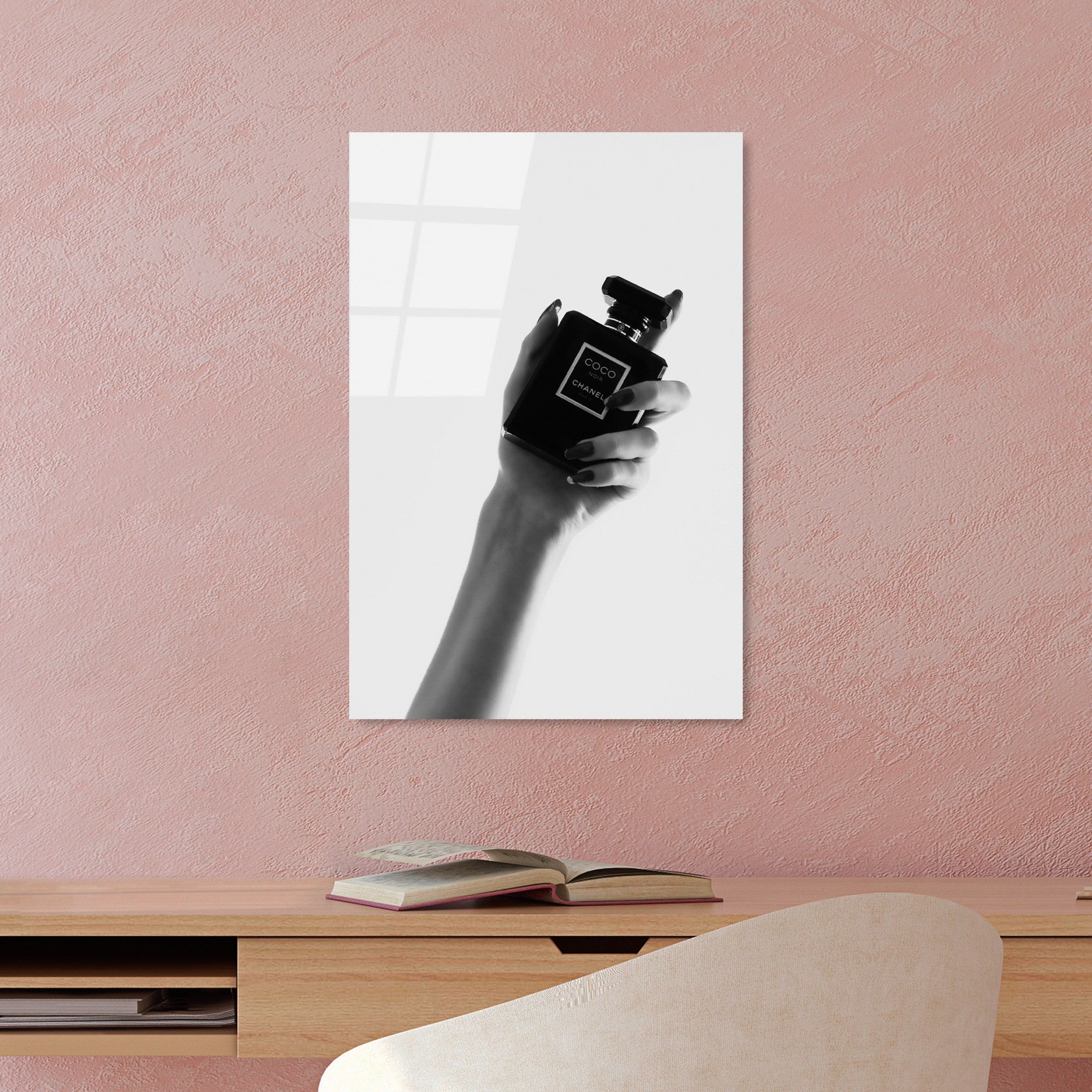 Quadro Decorativo em Vidro Temperado UV-988, Multicolor, 30 x 45 cm (4 mm)