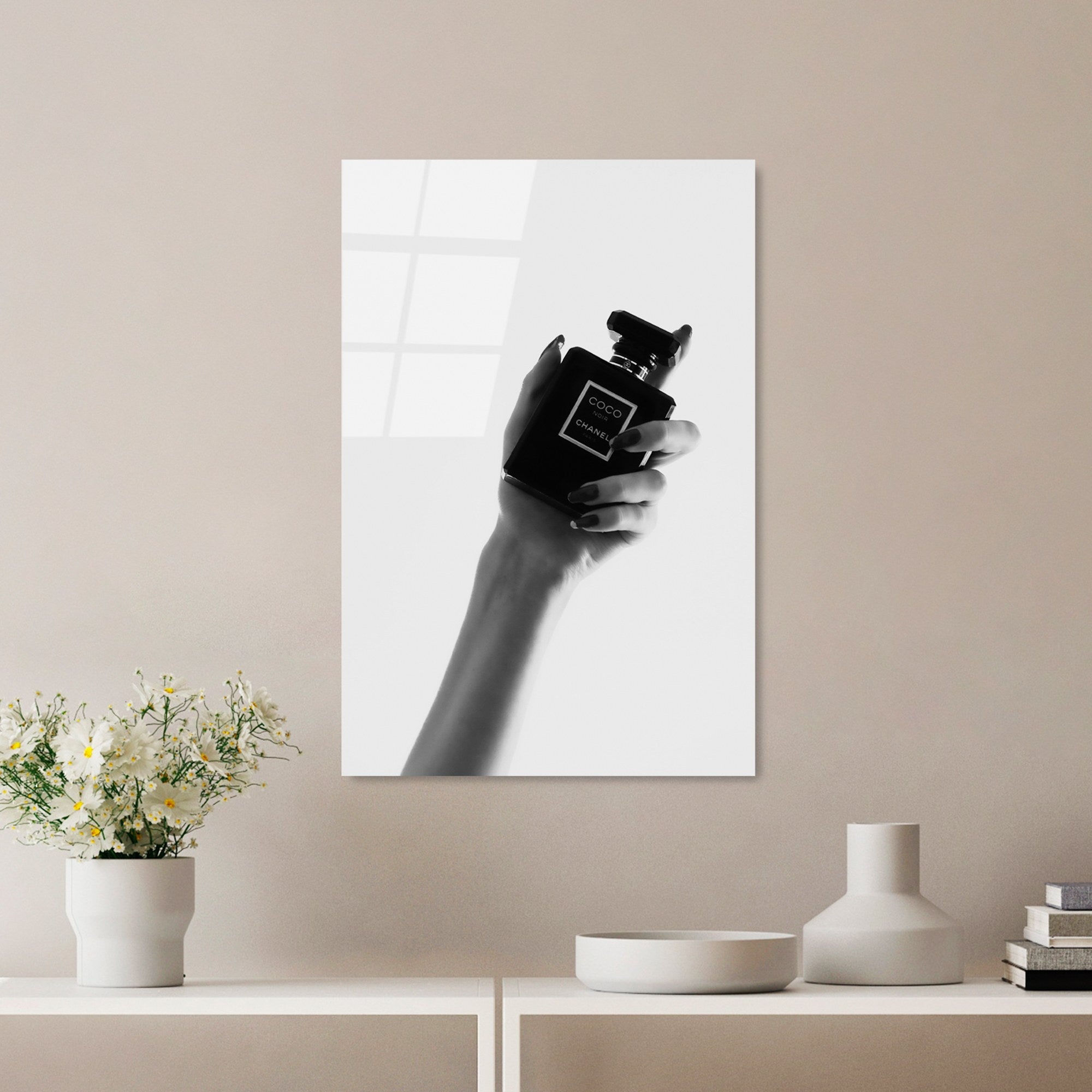 Quadro Decorativo em Vidro Temperado UV-988, Multicolor, 30 x 45 cm (4 mm)