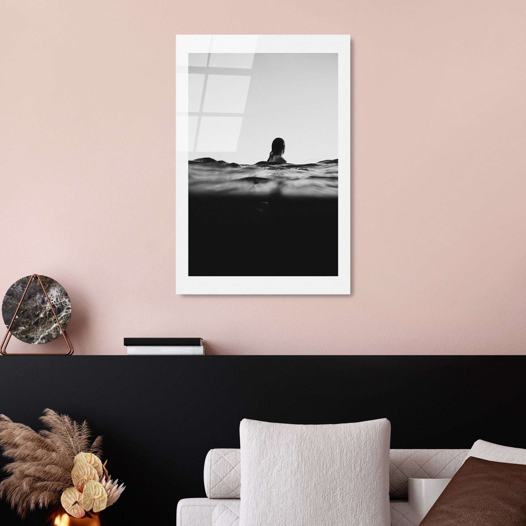 Quadro Decorativo em Vidro Temperado 4 mm 30 x 45 cm — UV-989, Multicolor