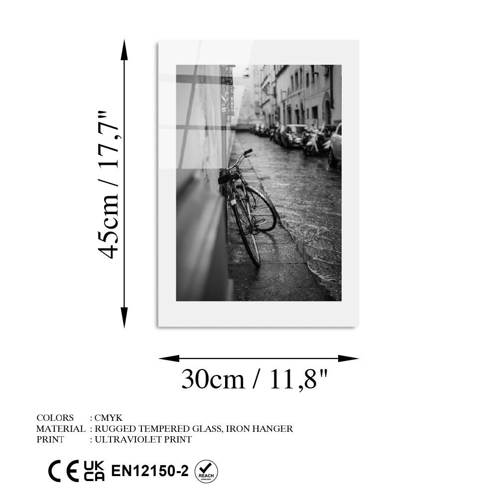 Quadro Decorativo em Vidro Temperado UV-990 (30 x 45 cm) Multicolor – 100% Vidro Temperado 4 mm