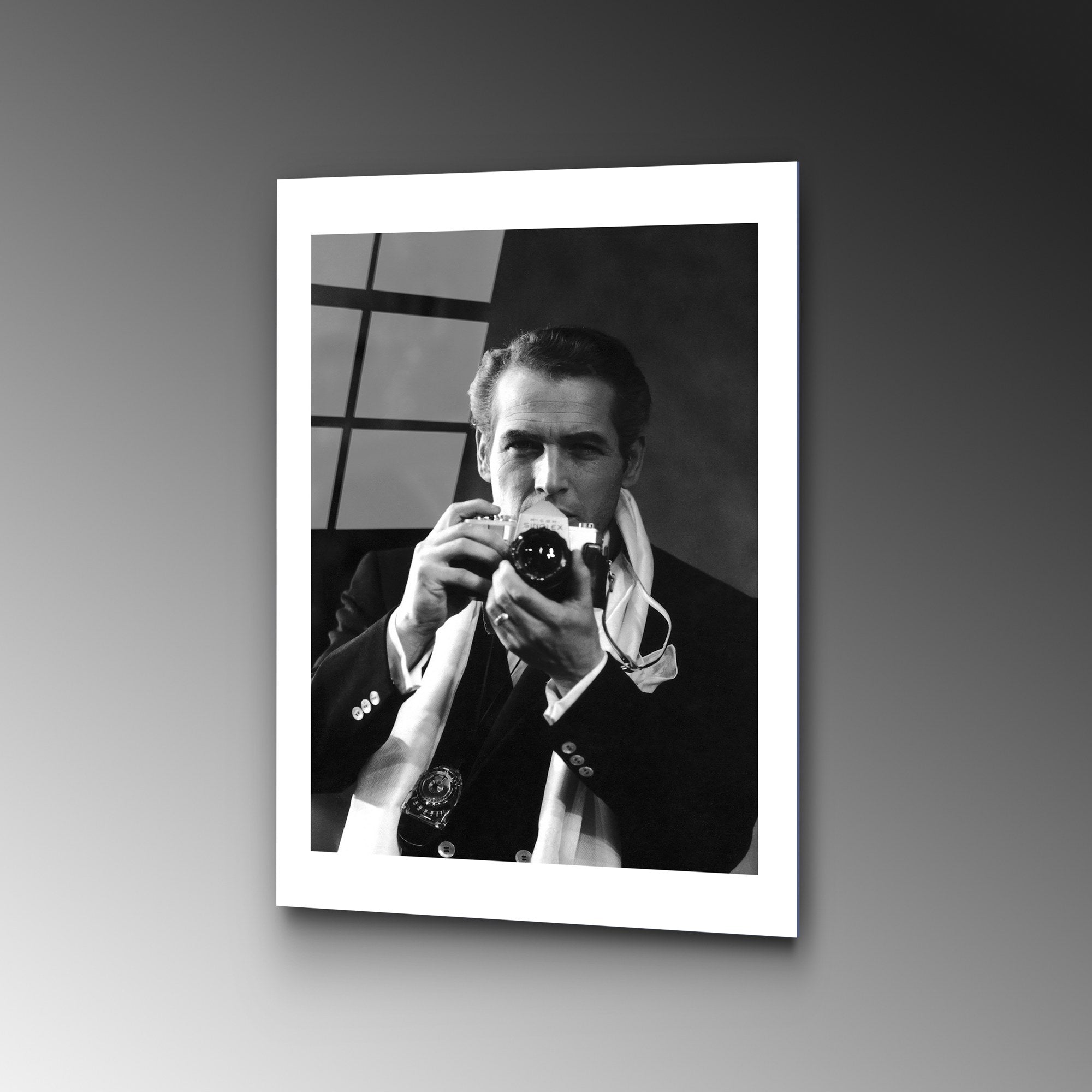 Quadro Decorativo em Vidro Temperado UV-993 (30 x 45 cm) – Multicolor, espessura 4 mm