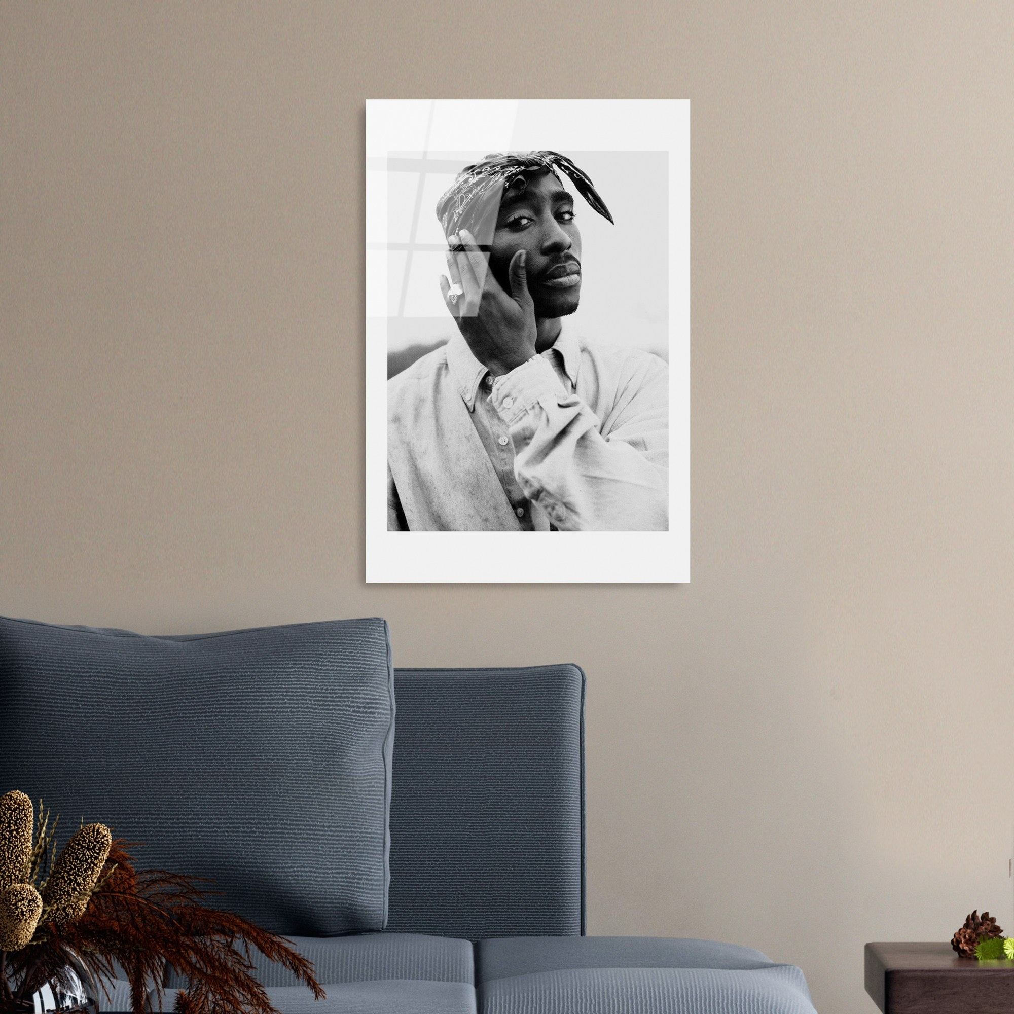 Quadro Decorativo em Vidro Temperado UV-994 (30 x 45 cm) Multicolor, 4 mm