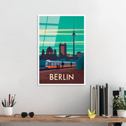 Quadro Decorativo em Vidro Temperado 4 mm (30 x 45 cm) Multicolor | UV-1004