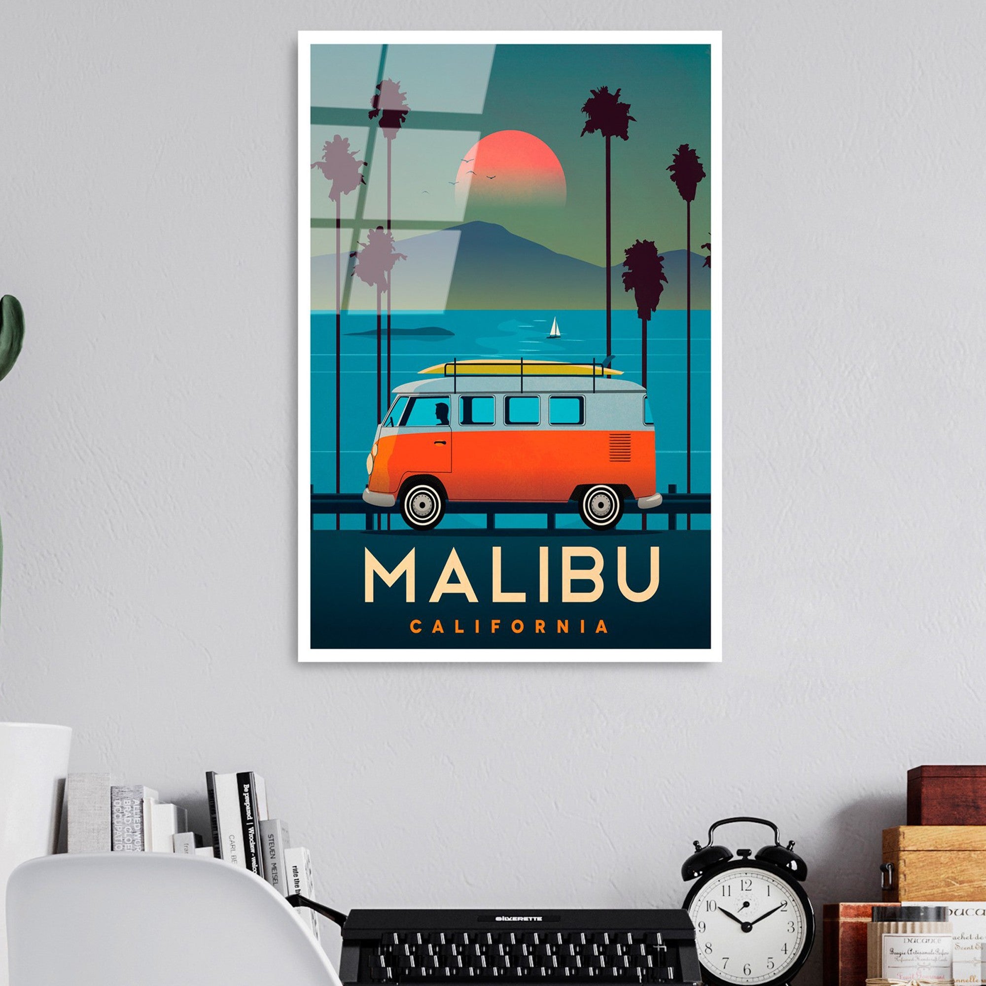 Quadro Decorativo em Vidro Temperado UV-1008, 30 x 45 cm (4 mm) – Multicolor