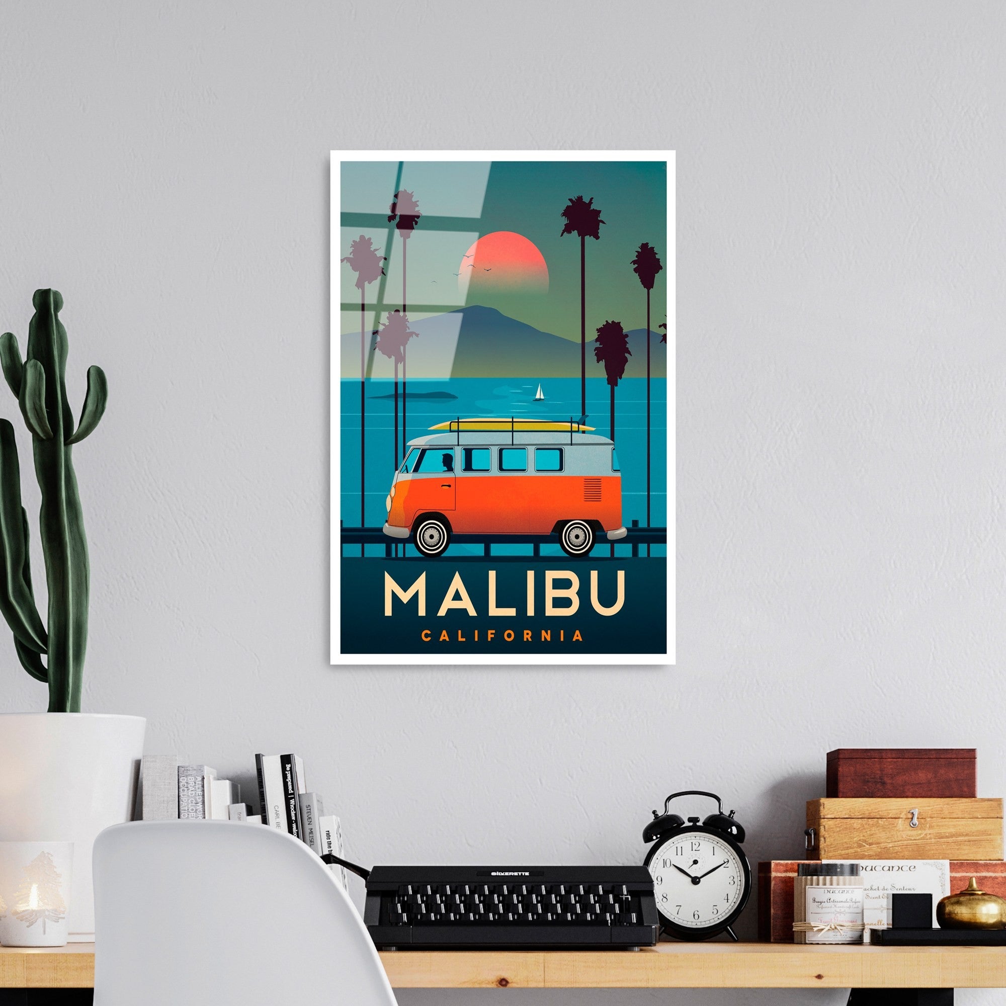 Quadro Decorativo em Vidro Temperado UV-1008, 30 x 45 cm (4 mm) – Multicolor