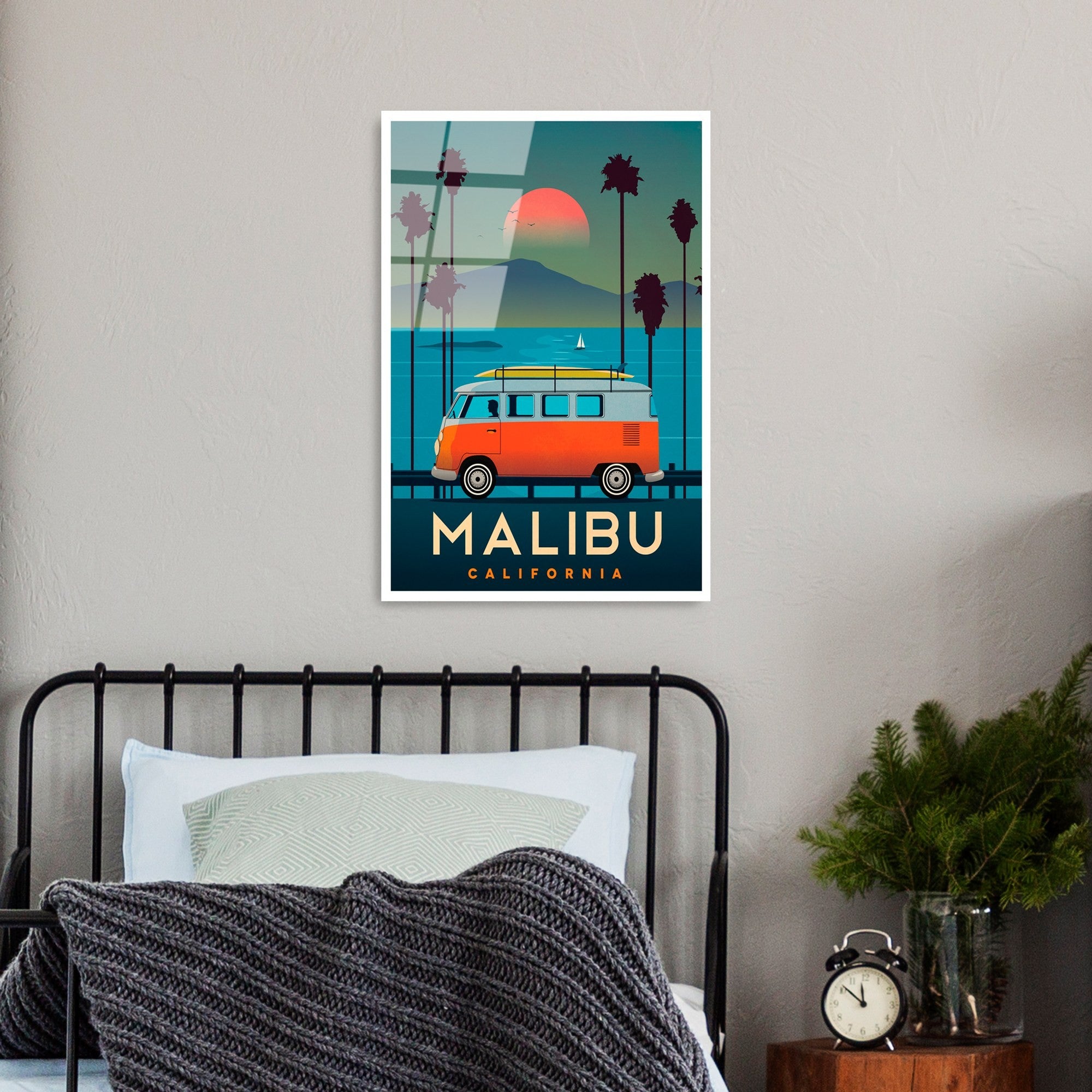 Quadro Decorativo em Vidro Temperado UV-1008, 30 x 45 cm (4 mm) – Multicolor