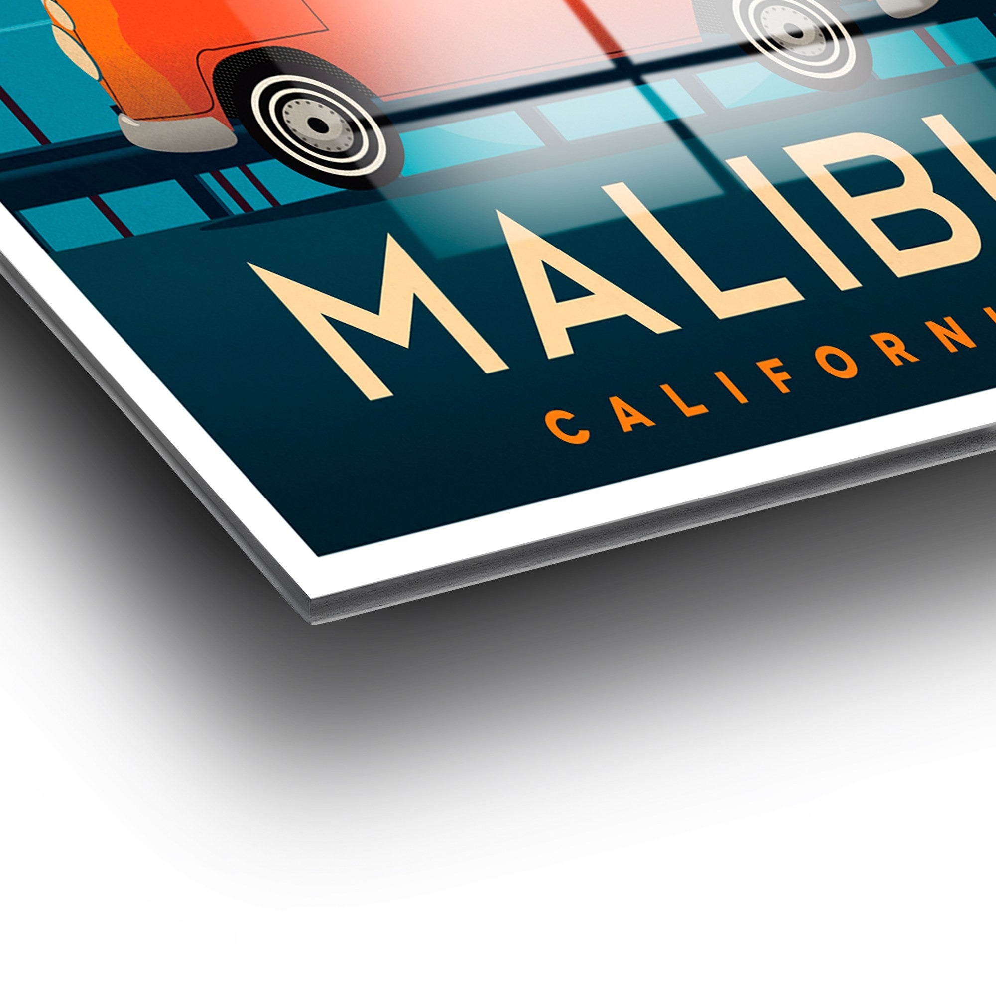 Quadro Decorativo em Vidro Temperado UV-1008, 30 x 45 cm (4 mm) – Multicolor