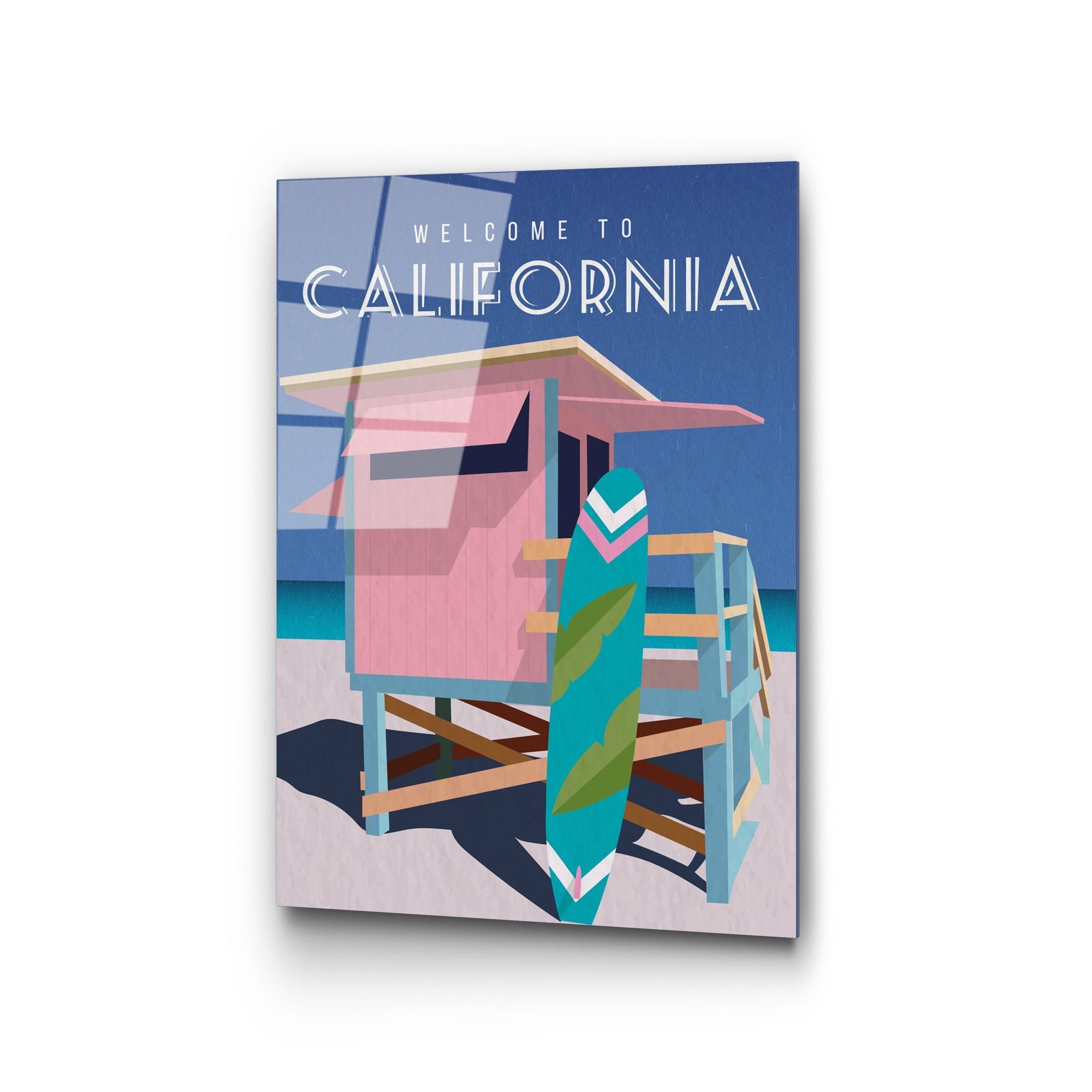 Quadro Decorativo em Vidro 100% Temperado UV-1013, Multicolor, 30x45 cm (4 mm)