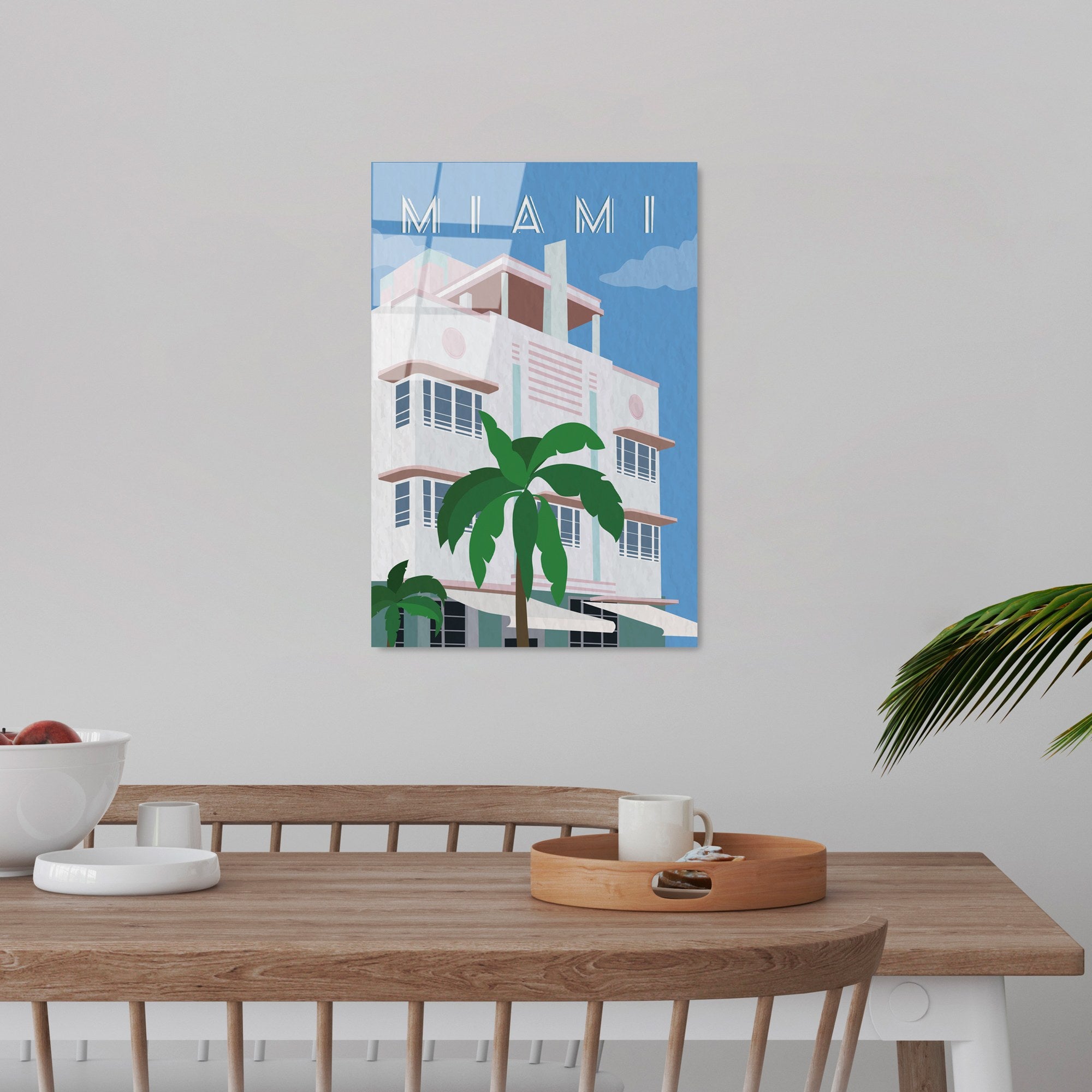 Quadro Decorativo em Vidro Temperado UV-1014, 30 x 45 cm, Multicolor (4 mm)