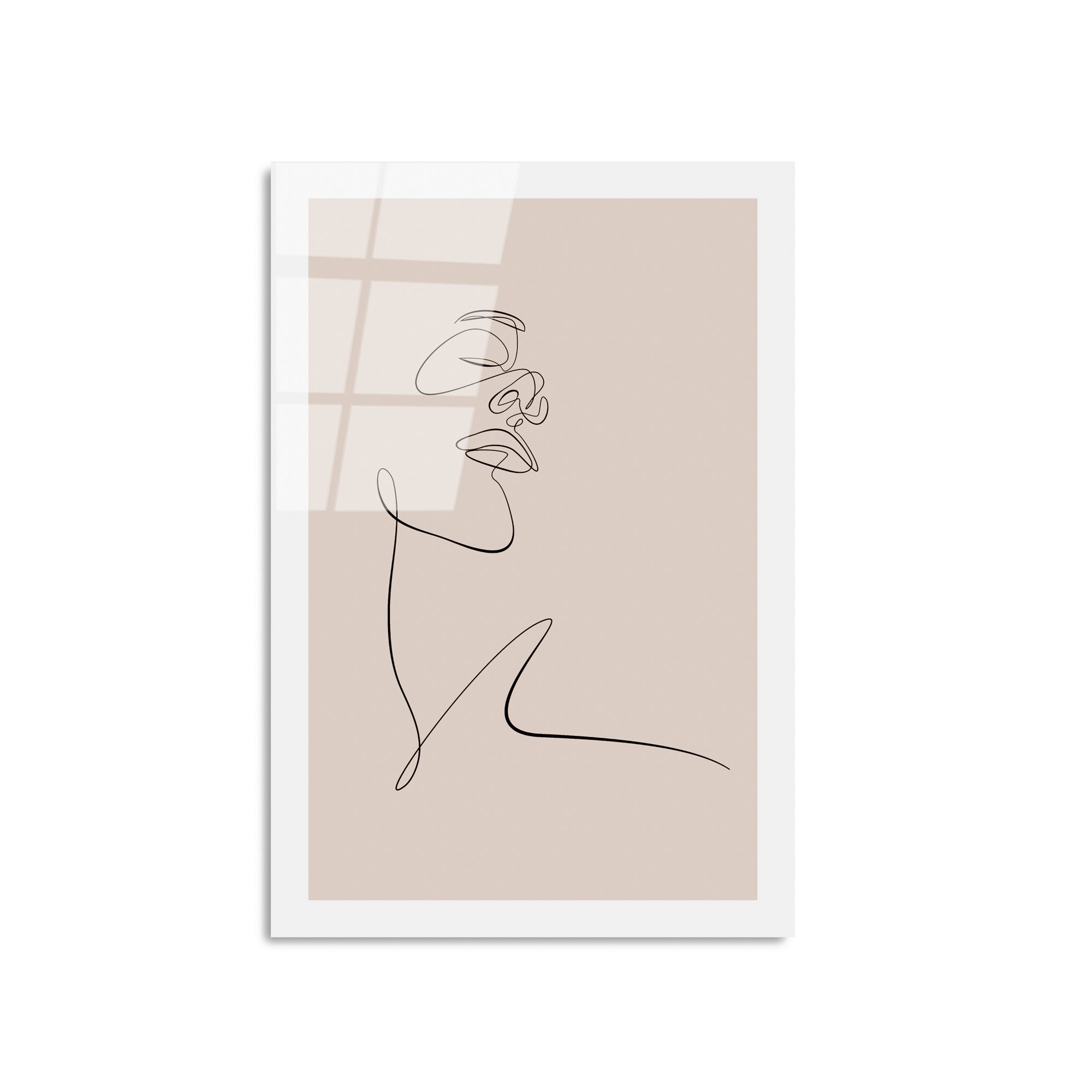 Quadro Decorativo em Vidro Temperado UV-1031, 30x45 cm, Multicolor, 4 mm