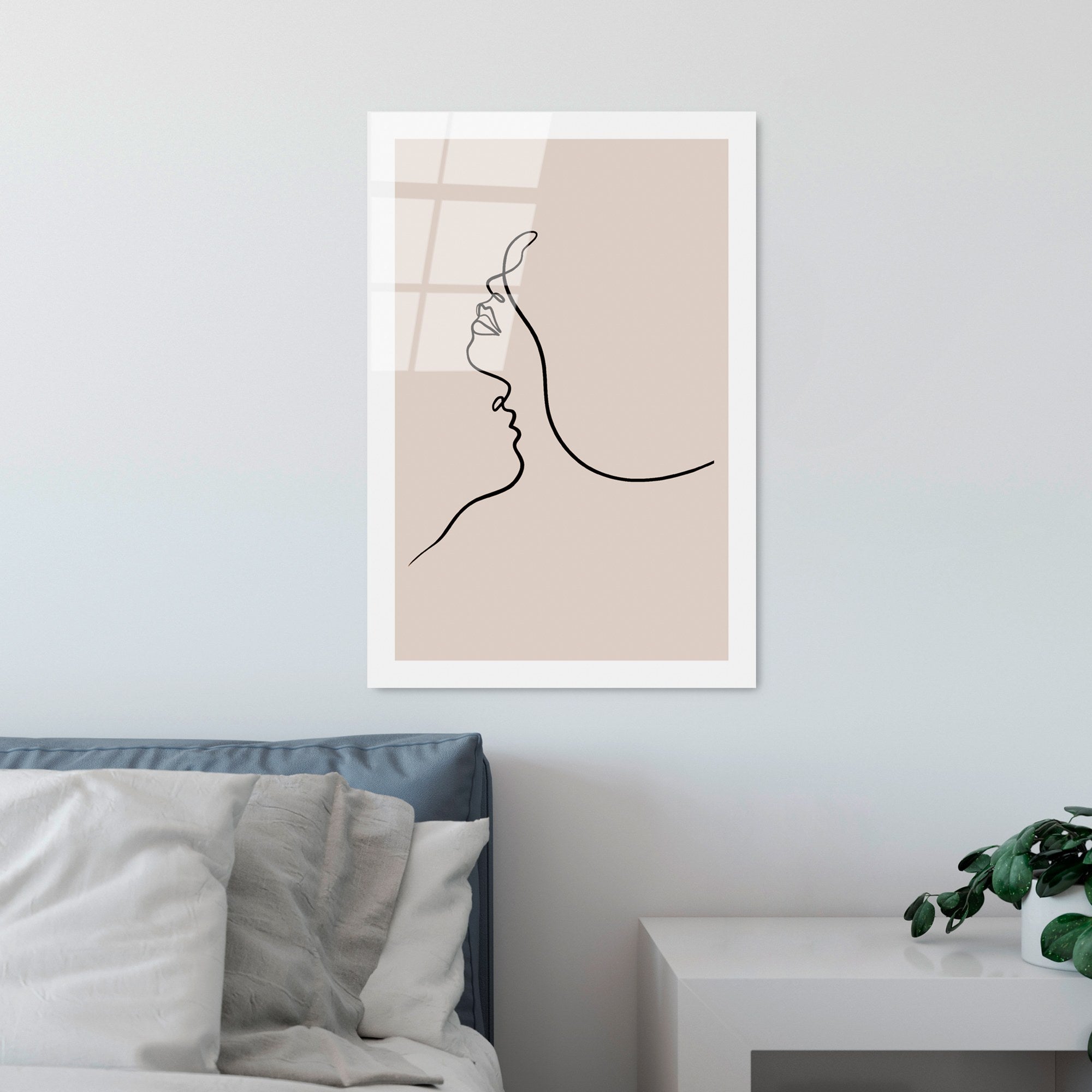 Quadro Decorativo em Vidro Temperado 4 mm UV-1032, Multicolor, 30 x 45 cm (Ref. 123BZM2527)