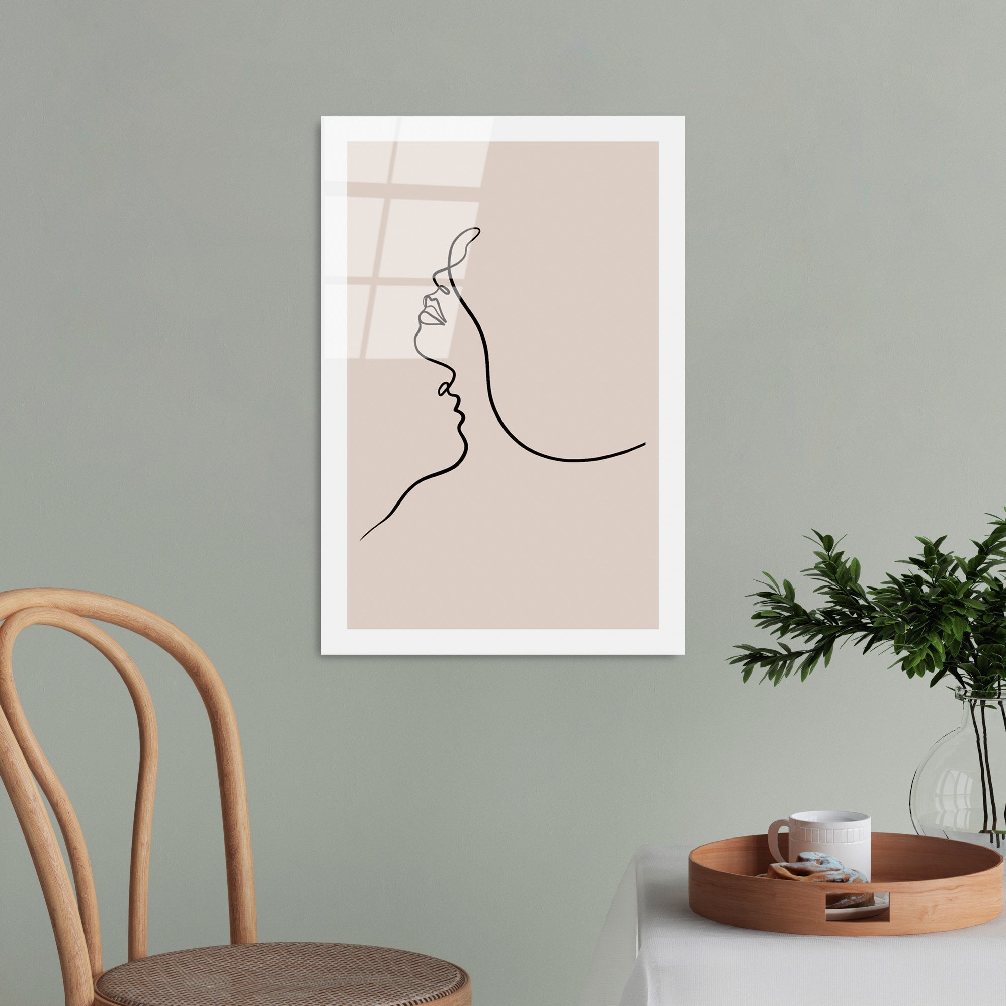 Quadro Decorativo em Vidro Temperado 4 mm UV-1032, Multicolor, 30 x 45 cm (Ref. 123BZM2527)