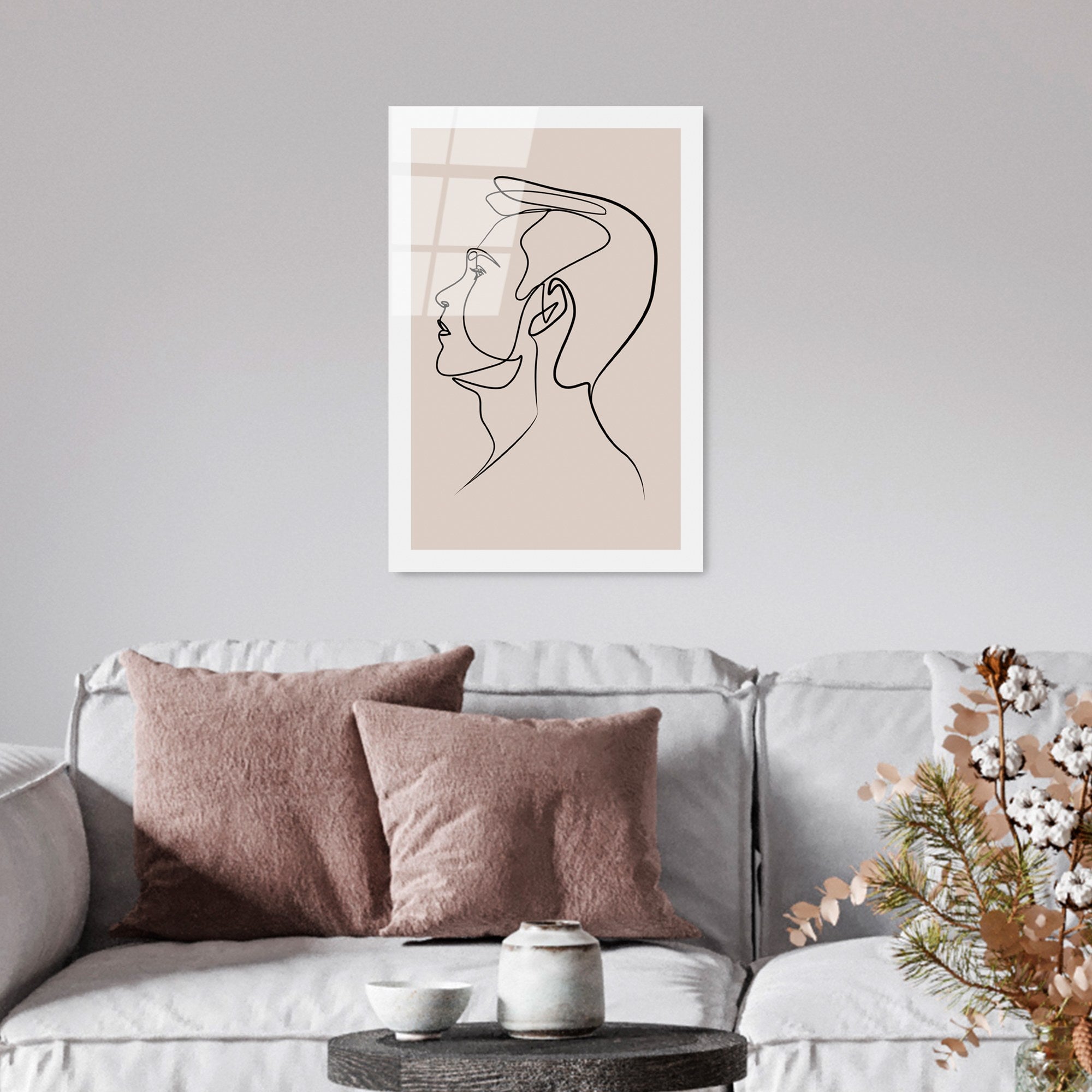 Quadro Decorativo em Vidro Temperado 4 mm 30x45 cm – Multicolor | UV-1033